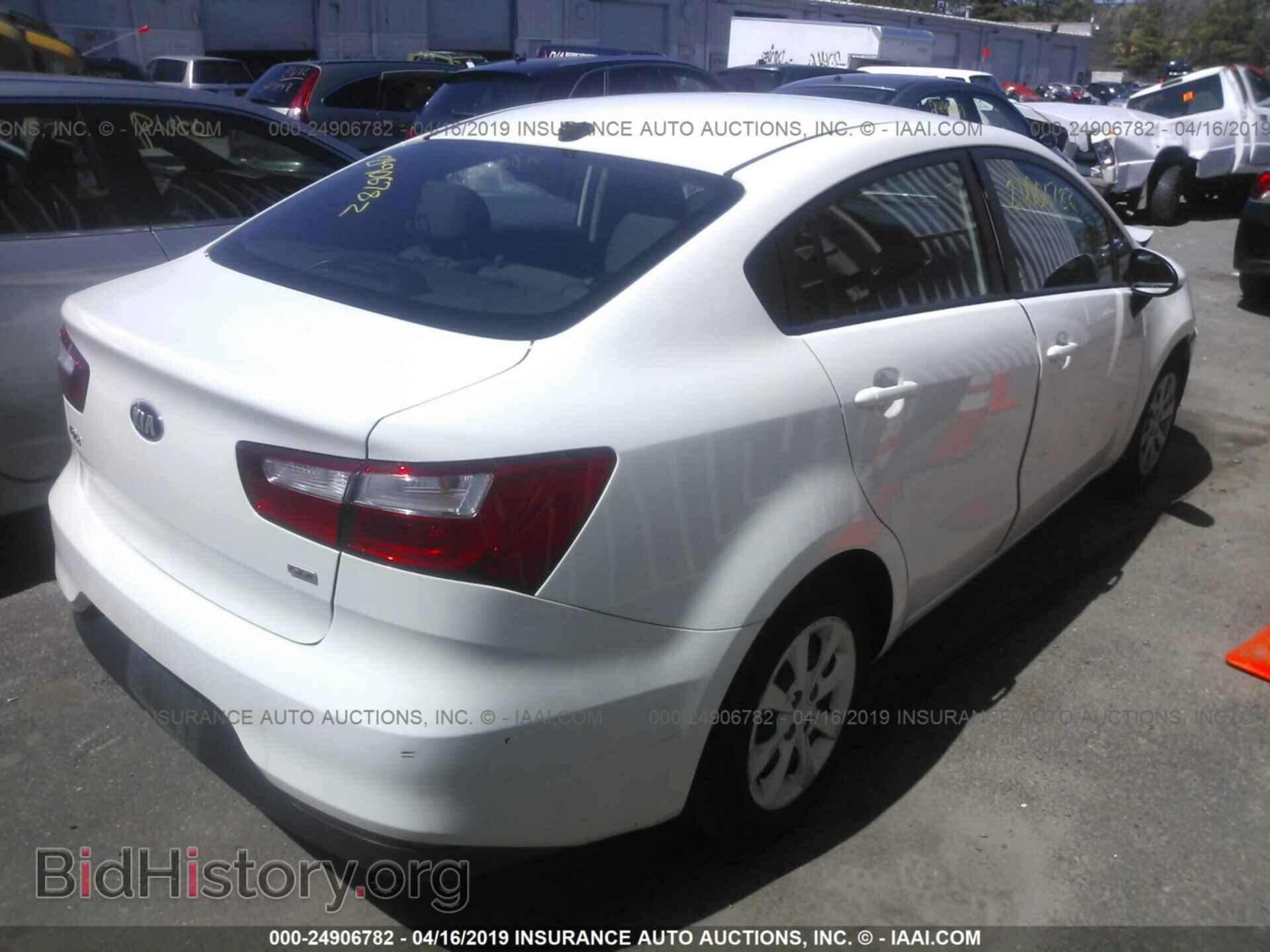 2017 KIA RIO - VIN: KNADM4A38H6006558 - Фото 4