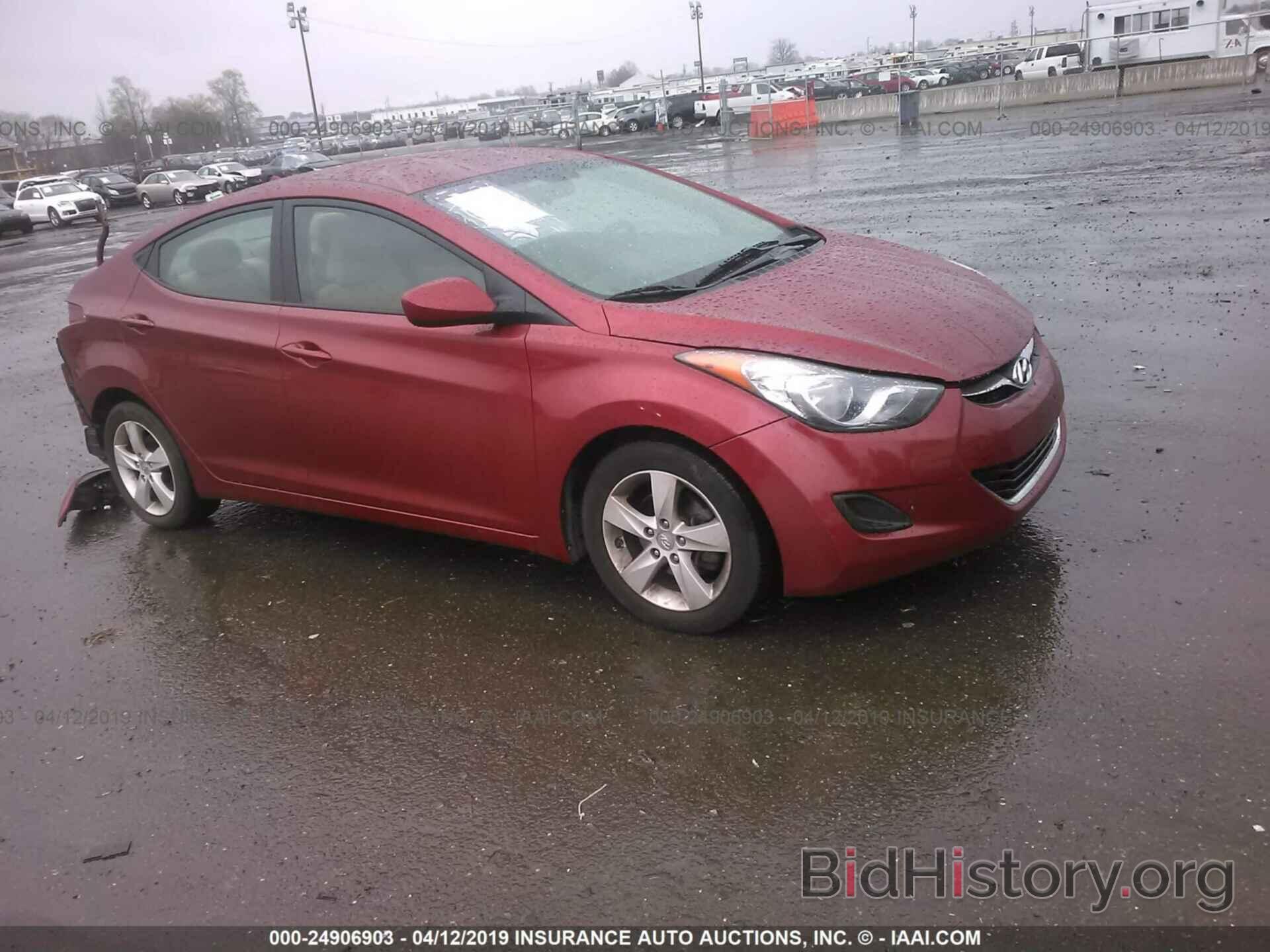 Photo 5NPDH4AEXDH337862 - HYUNDAI ELANTRA 2013