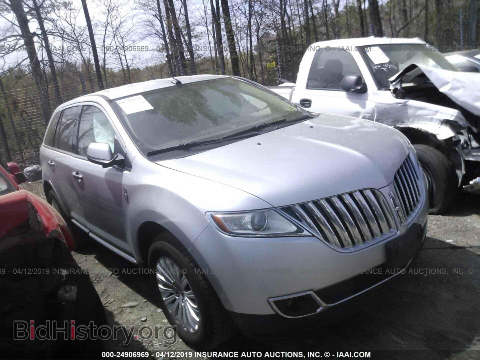 Фотография 2LMDJ6JK8CBL00406 - LINCOLN MKX 2012