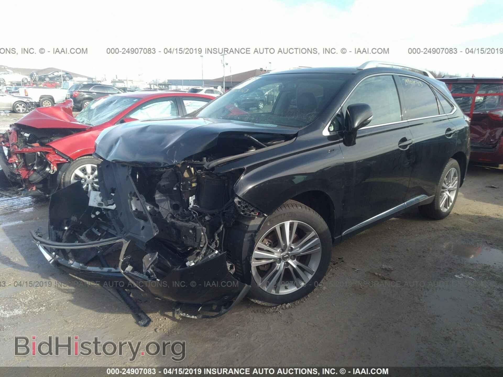 2015 LEXUS RX - VIN: 2T2BK1BA8FC314438 - Фото 2