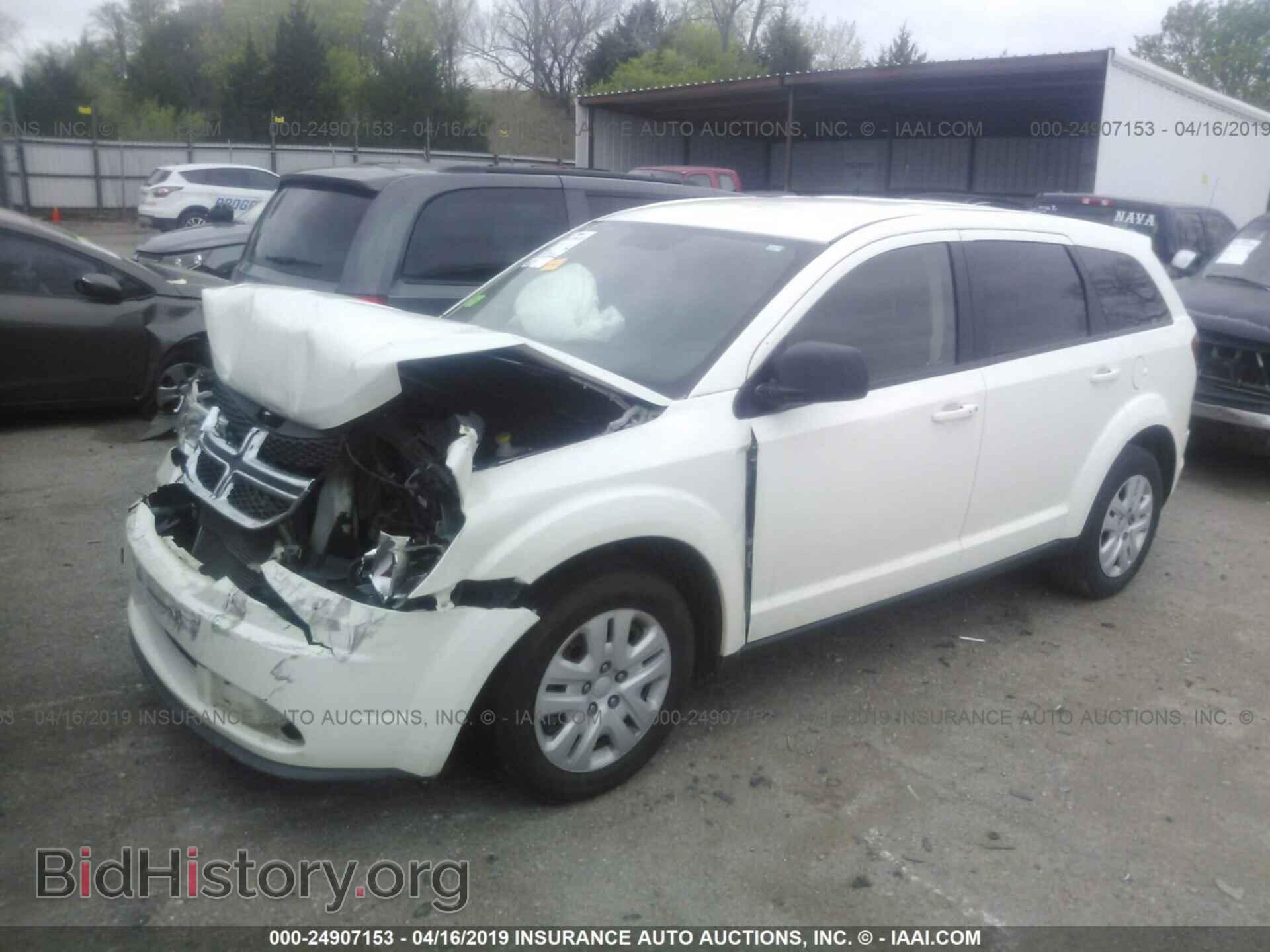 2014 DODGE JOURNEY - VIN: 3C4PDCAB6ET102160 - Фото 2