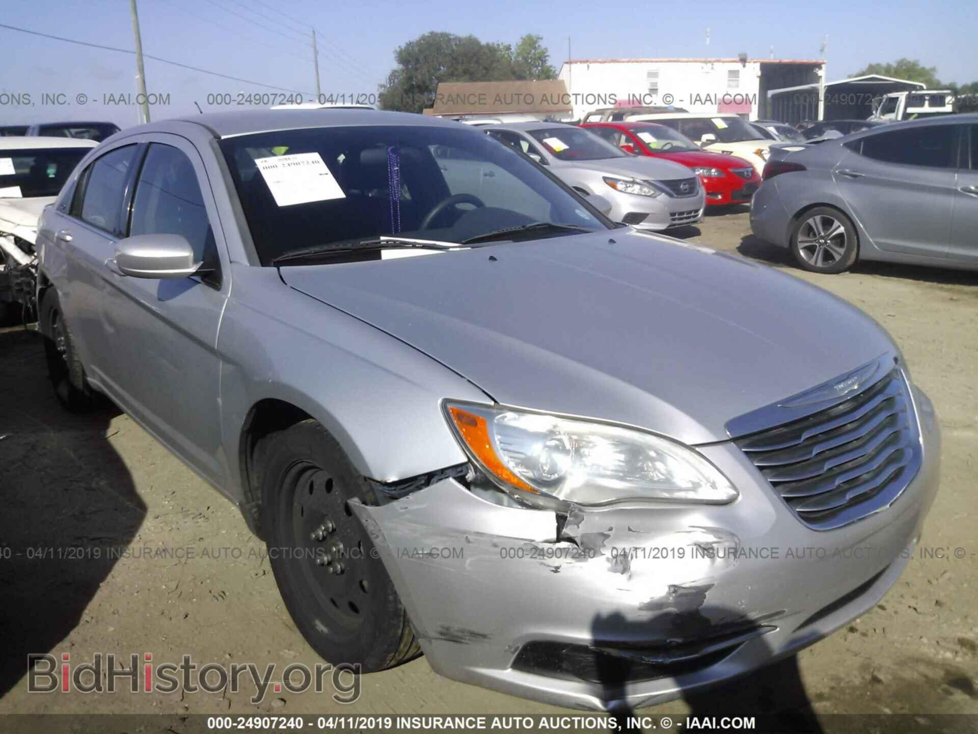Фотография 1C3CCBAB8CN224032 - CHRYSLER 200 2012