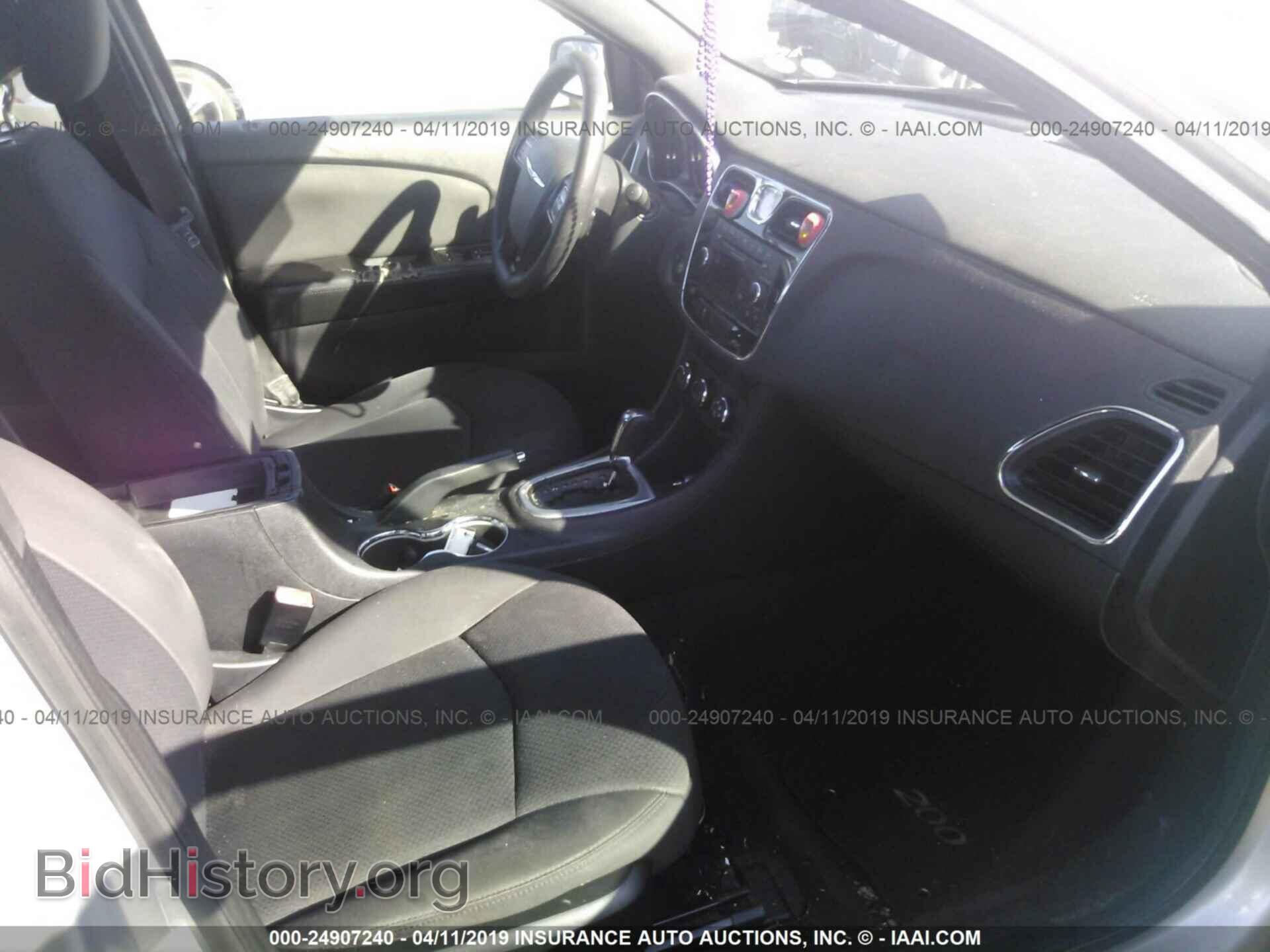 2012 CHRYSLER 200 - VIN: 1C3CCBAB8CN224032 - Фото 5