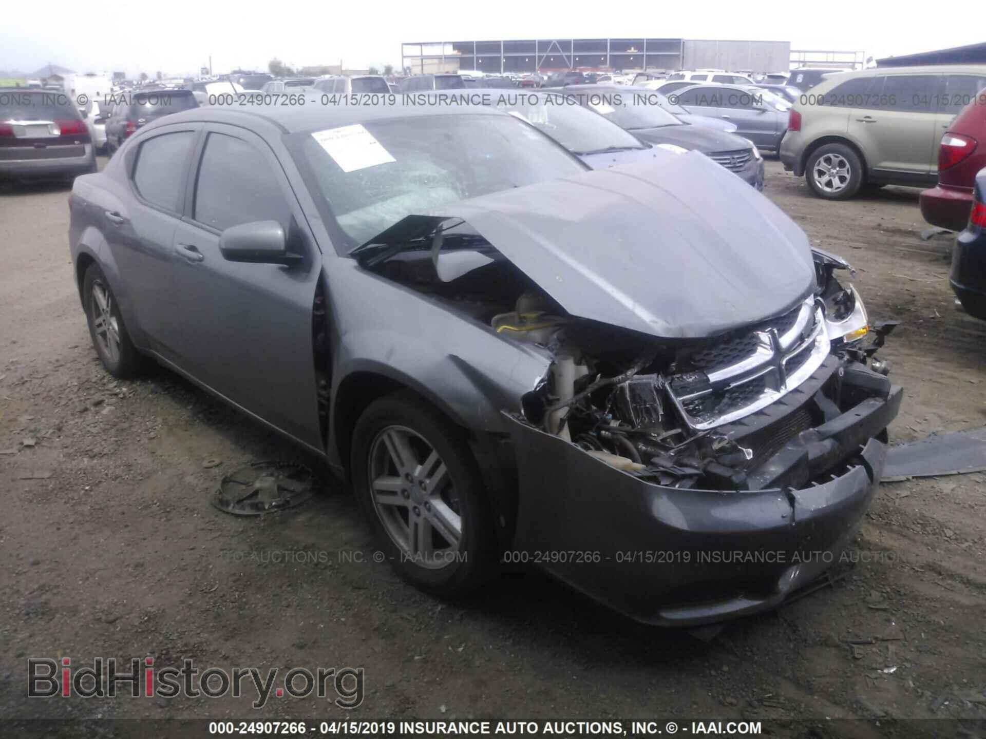 Photo 1C3CDZCB4CN196622 - DODGE AVENGER 2012