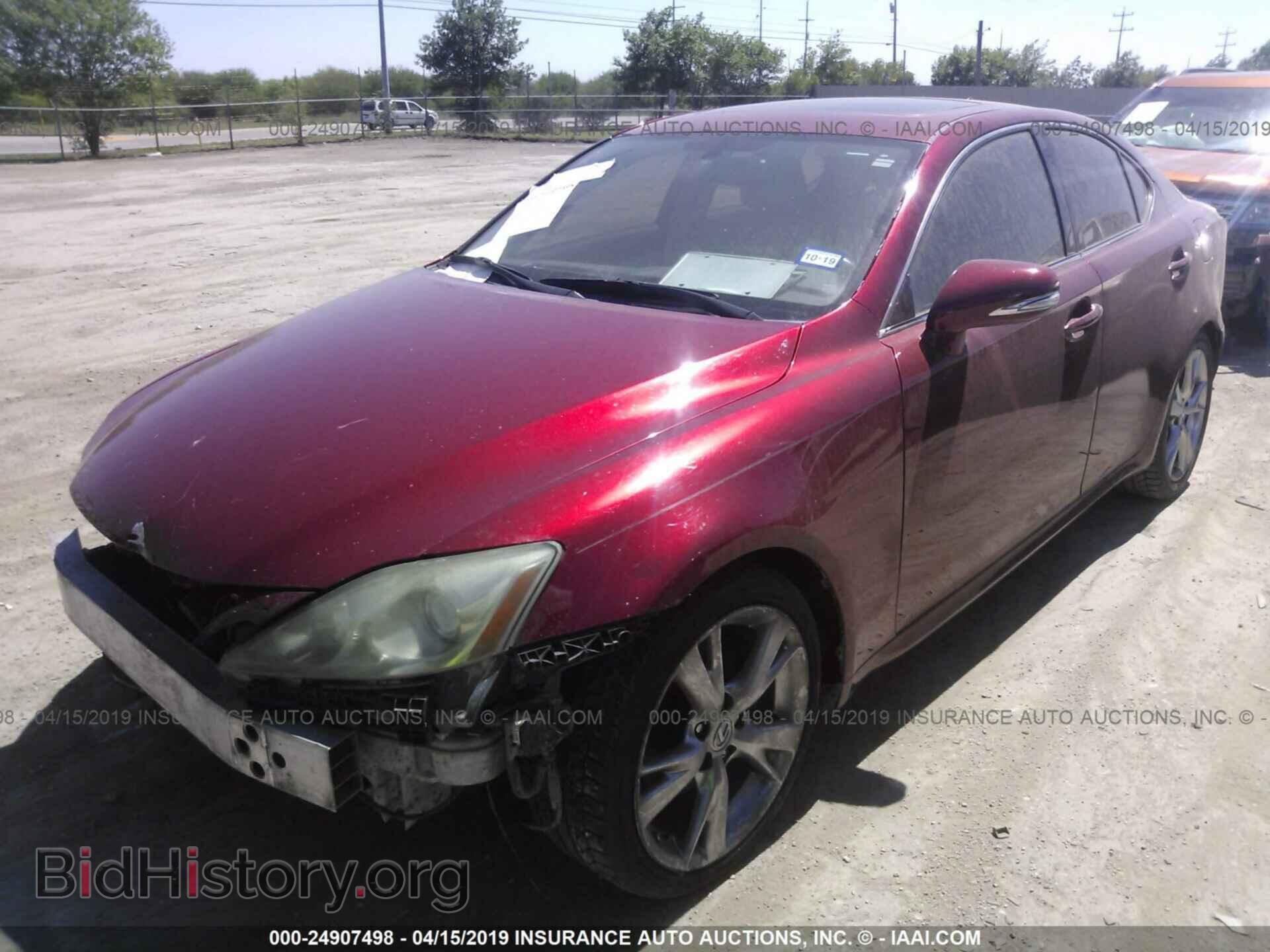2009 LEXUS IS - VIN: JTHBK262695094231 - Фото 2