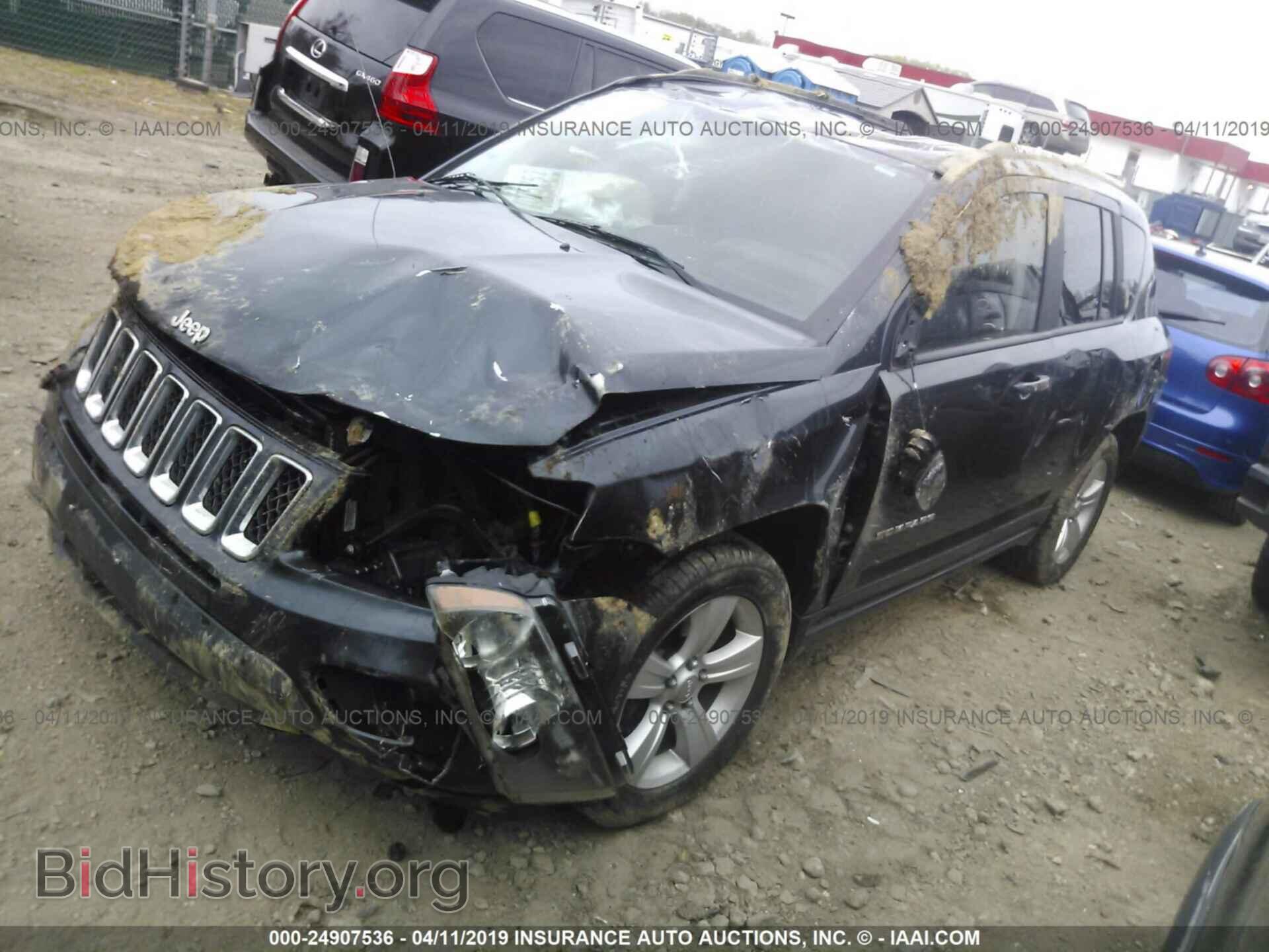 2014 JEEP COMPASS - VIN: 1C4NJDBB6ED598362 - Фото 2