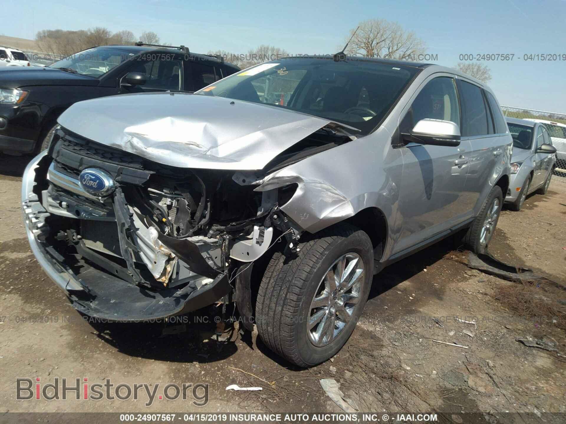 2014 FORD EDGE - VIN: 2FMDK4KC2EBA57523 - Фото 2