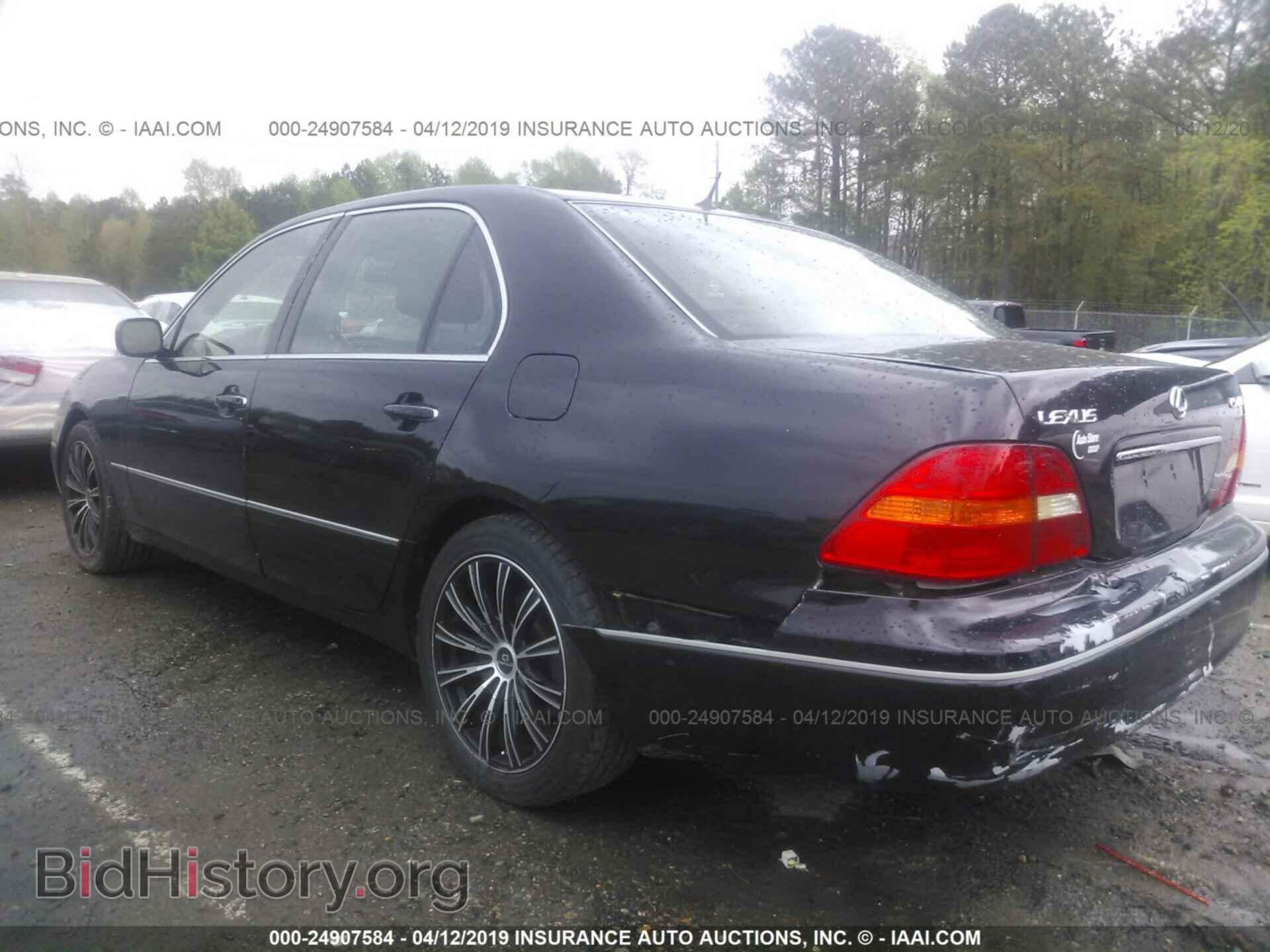 2002 LEXUS LS - VIN: JTHBN30F320087507 - Фото 3
