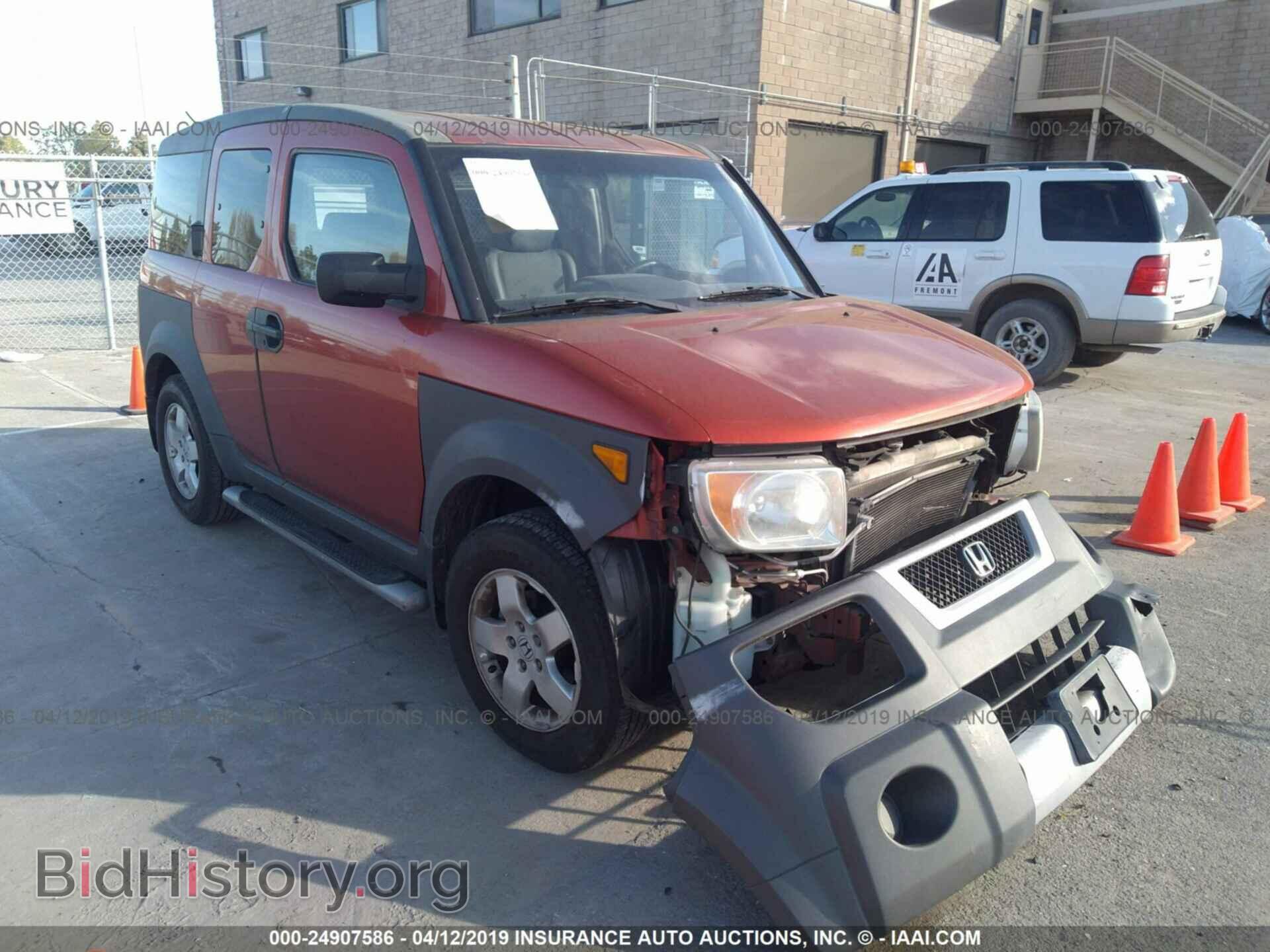 Фотография 5J6YH18593L010458 - HONDA ELEMENT 2003