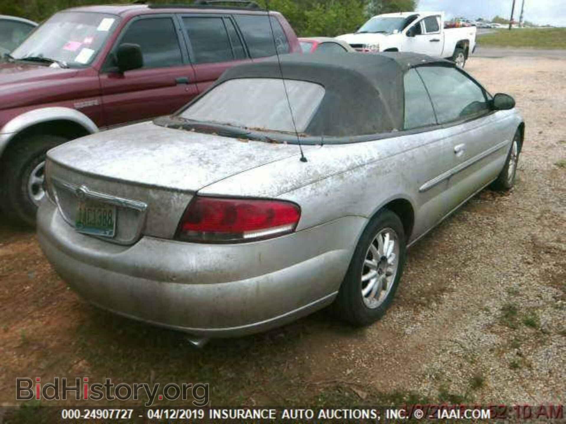 2001 CHRYSLER SEBRING - VIN: 1C3EL45U51N662004 - Photo 2