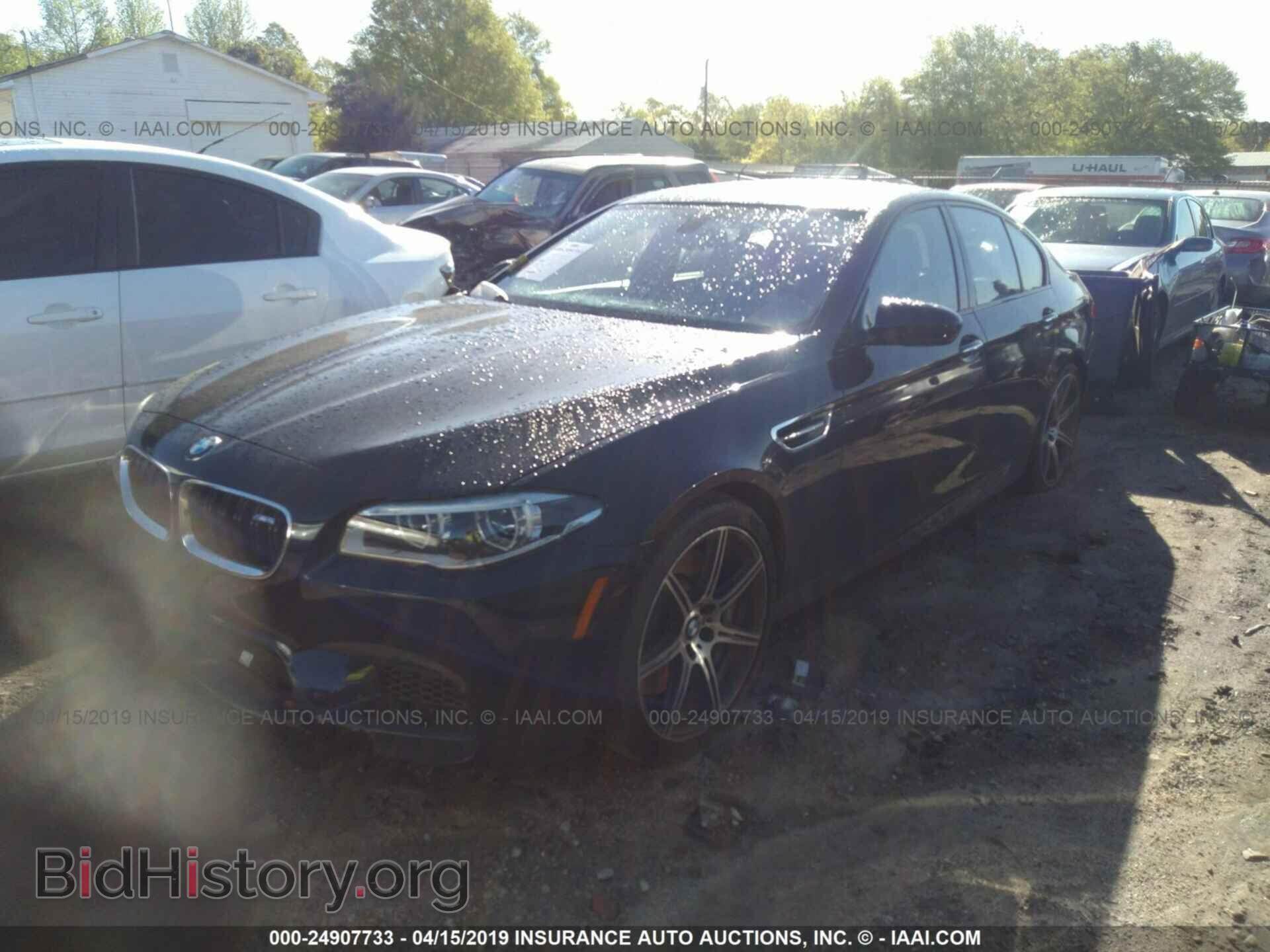 2015 BMW M5 - VIN: WBSFV9C55FD594988 - Photo 2