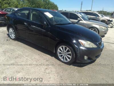 2007 Lexus IS 250, черный — VIN JTHCK262172014501, IAAI