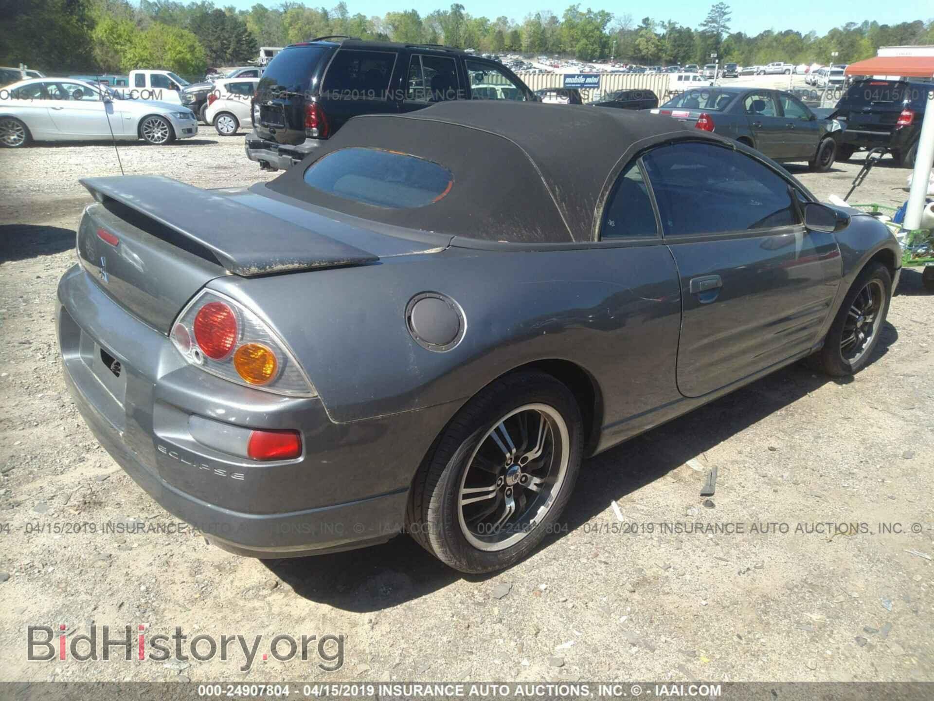2003 MITSUBISHI ECLIPSE - VIN: 4A3AE45GX3E054283 - Фото 4