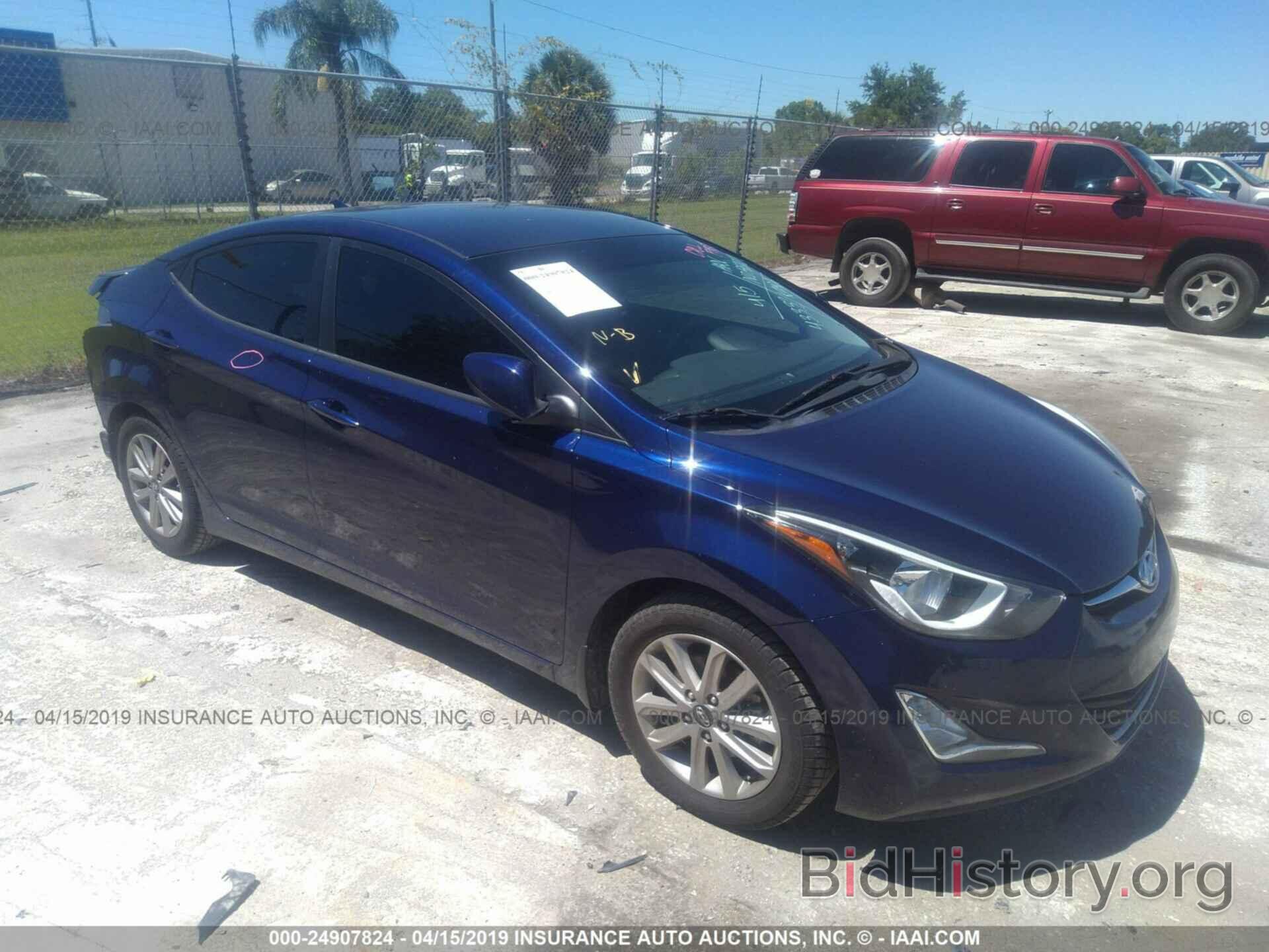 Photo 5NPDH4AE4EH500698 - HYUNDAI ELANTRA 2014