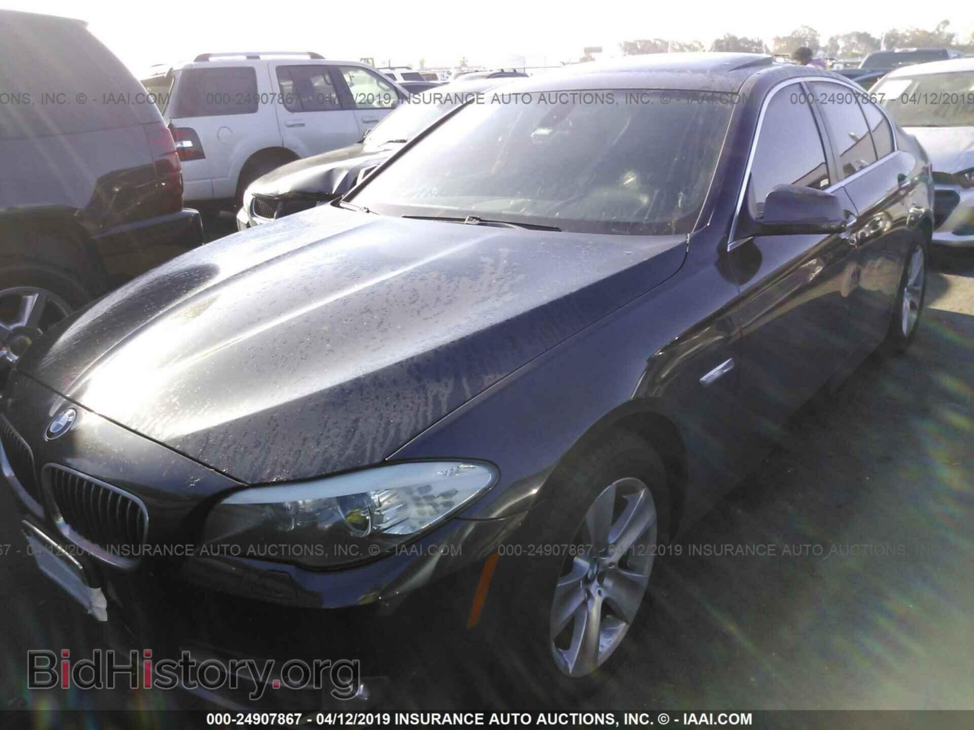 2012 BMW 528 - VIN: WBAXG5C5XCDY30414 - Фото 2