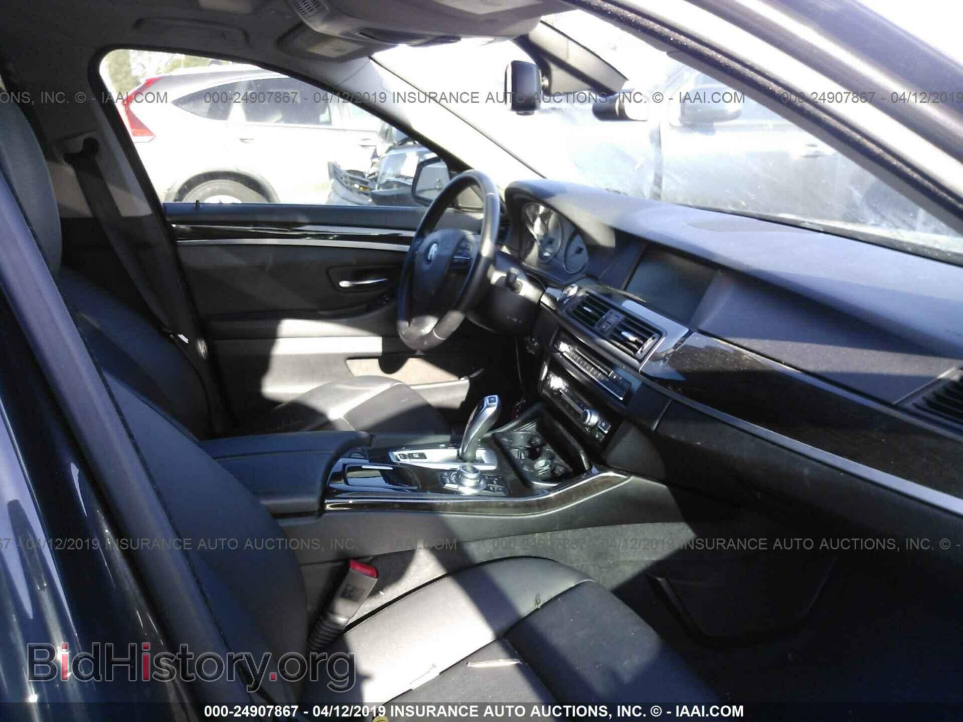 2012 BMW 528 - VIN: WBAXG5C5XCDY30414 - Фото 5