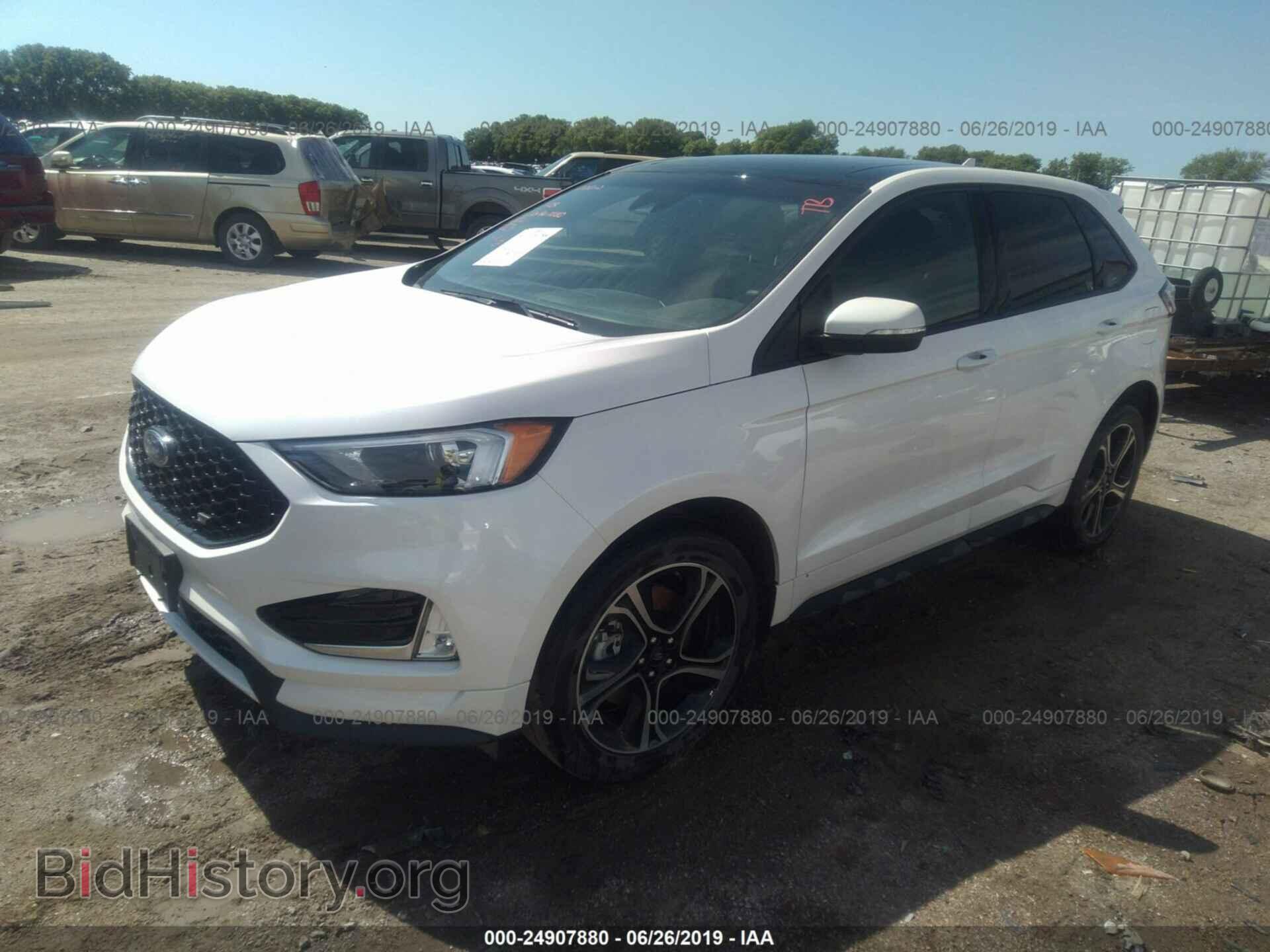 2019 FORD EDGE - VIN: 2FMPK4AP6KBB52907 - Фото 2