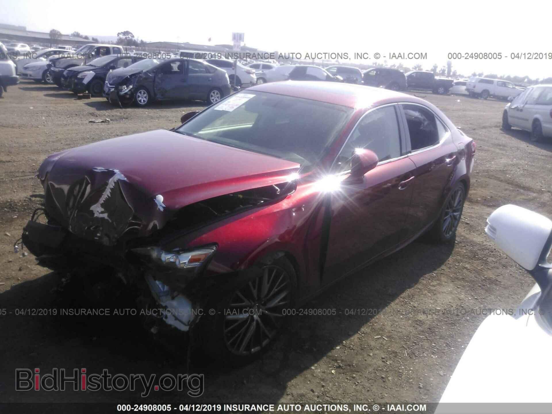 2014 LEXUS IS - VIN: JTHBF1D21E5019674 - Фото 2