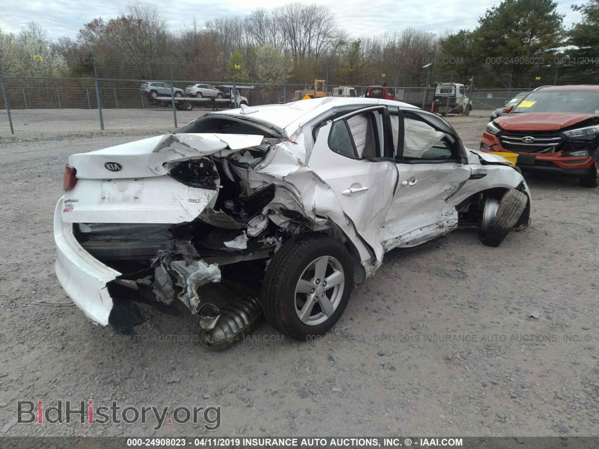 2015 KIA OPTIMA - VIN: 5XXGM4A77FG436633 - Photo 4