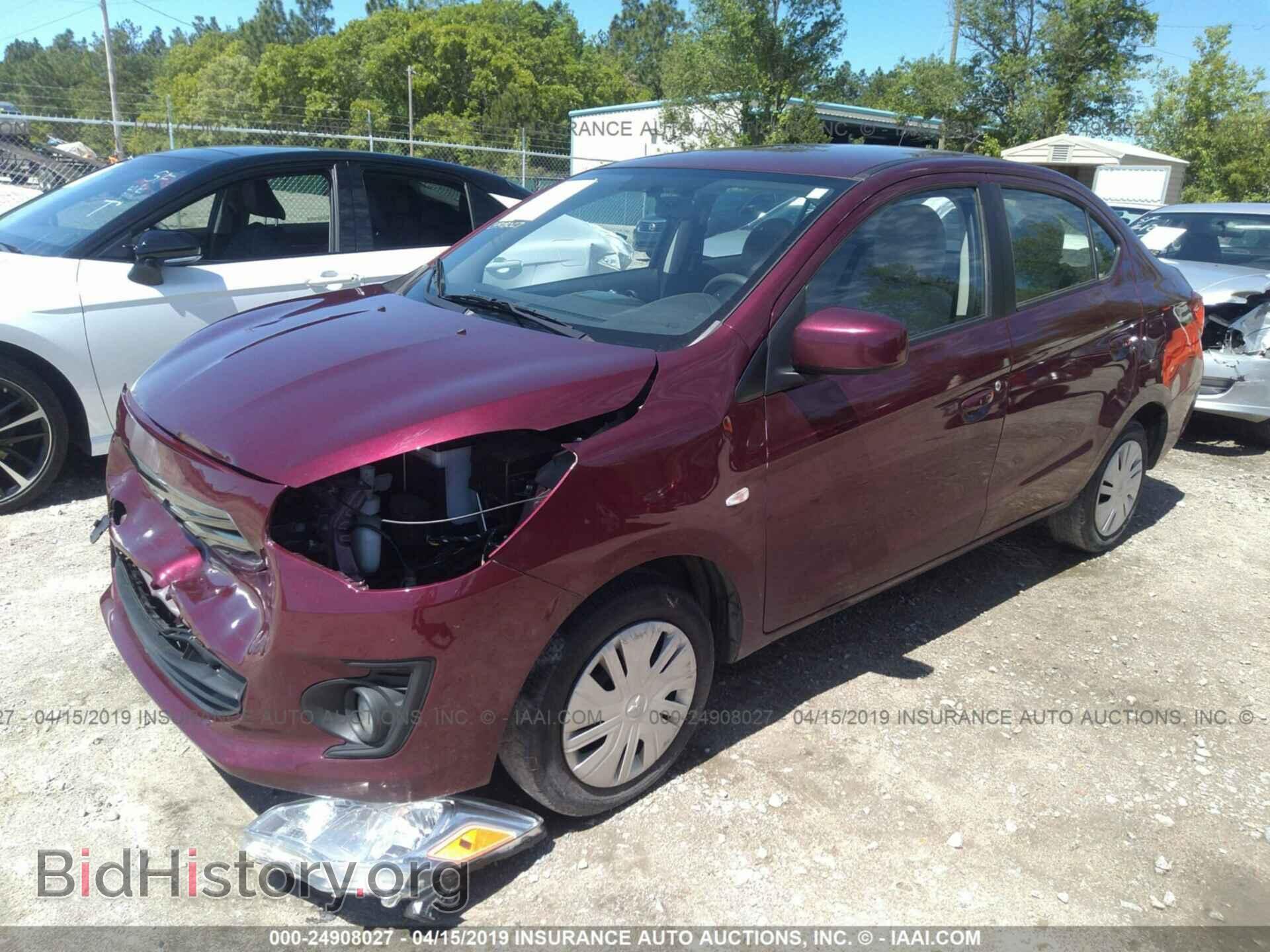 2018 MITSUBISHI MIRAGE - VIN: ML32F3FJ4JHF06187 - Фото 2