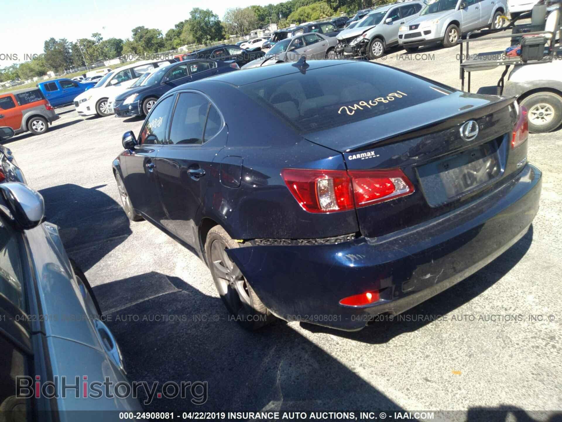 2011 LEXUS IS - VIN: JTHBF5C21B5148213 - Photo 3