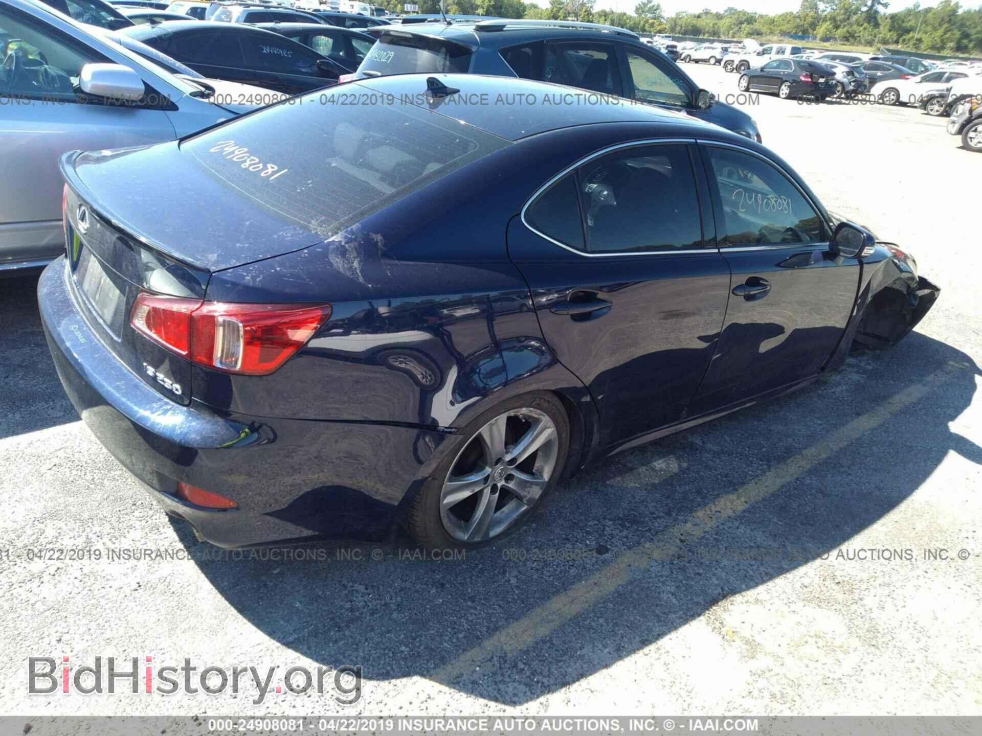2011 LEXUS IS - VIN: JTHBF5C21B5148213 - Photo 4