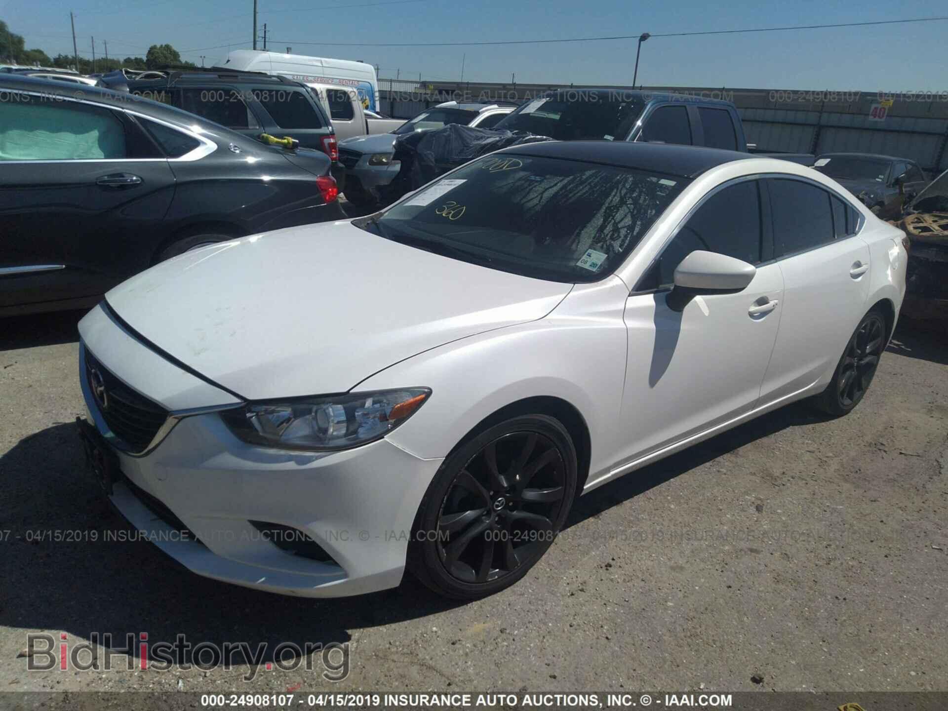 2015 MAZDA 6 - VIN: JM1GJ1V52F1205814 - Фото 2