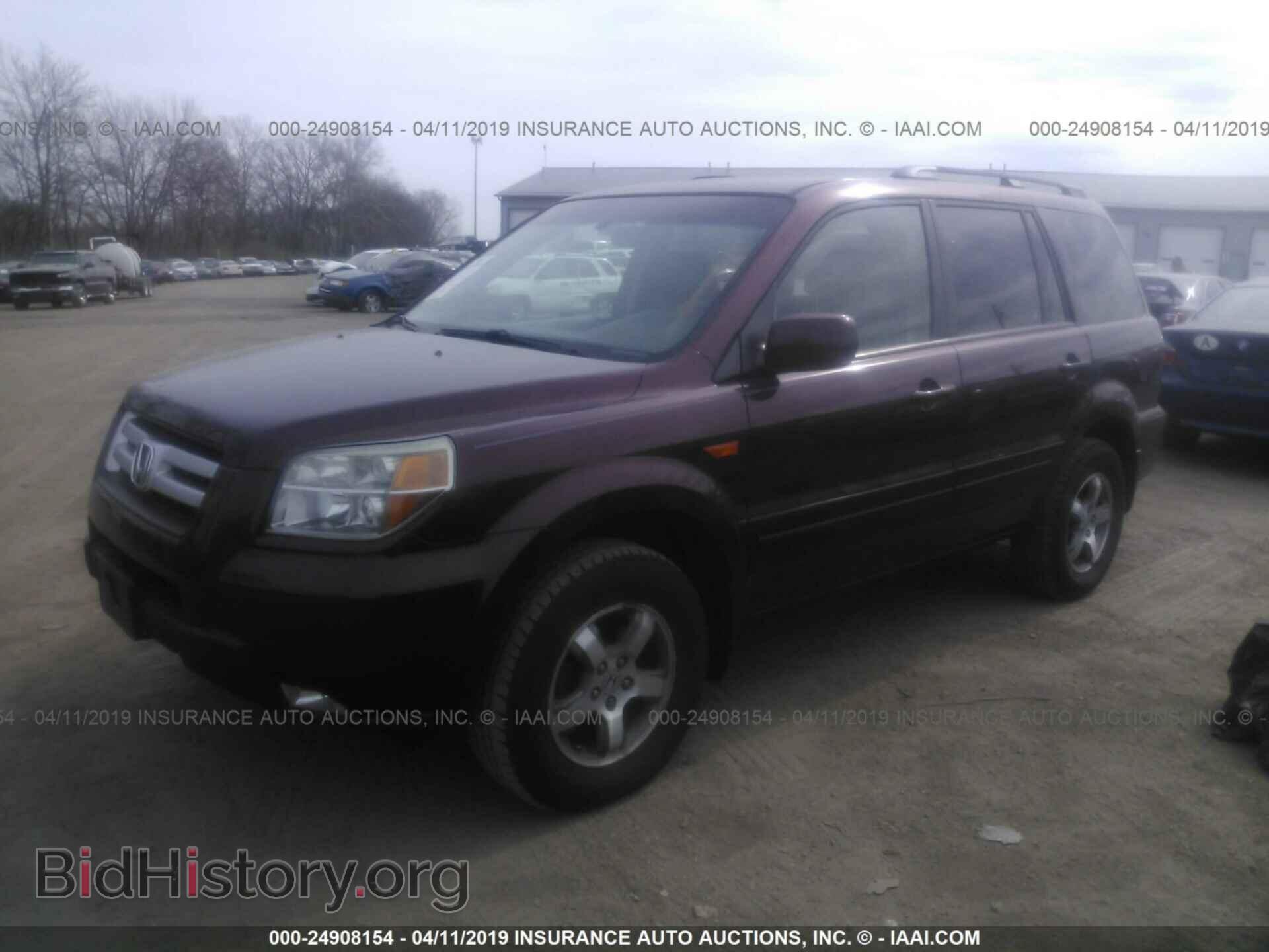 2007 HONDA PILOT - VIN: 5FNYF18537B008144 - Фото 2