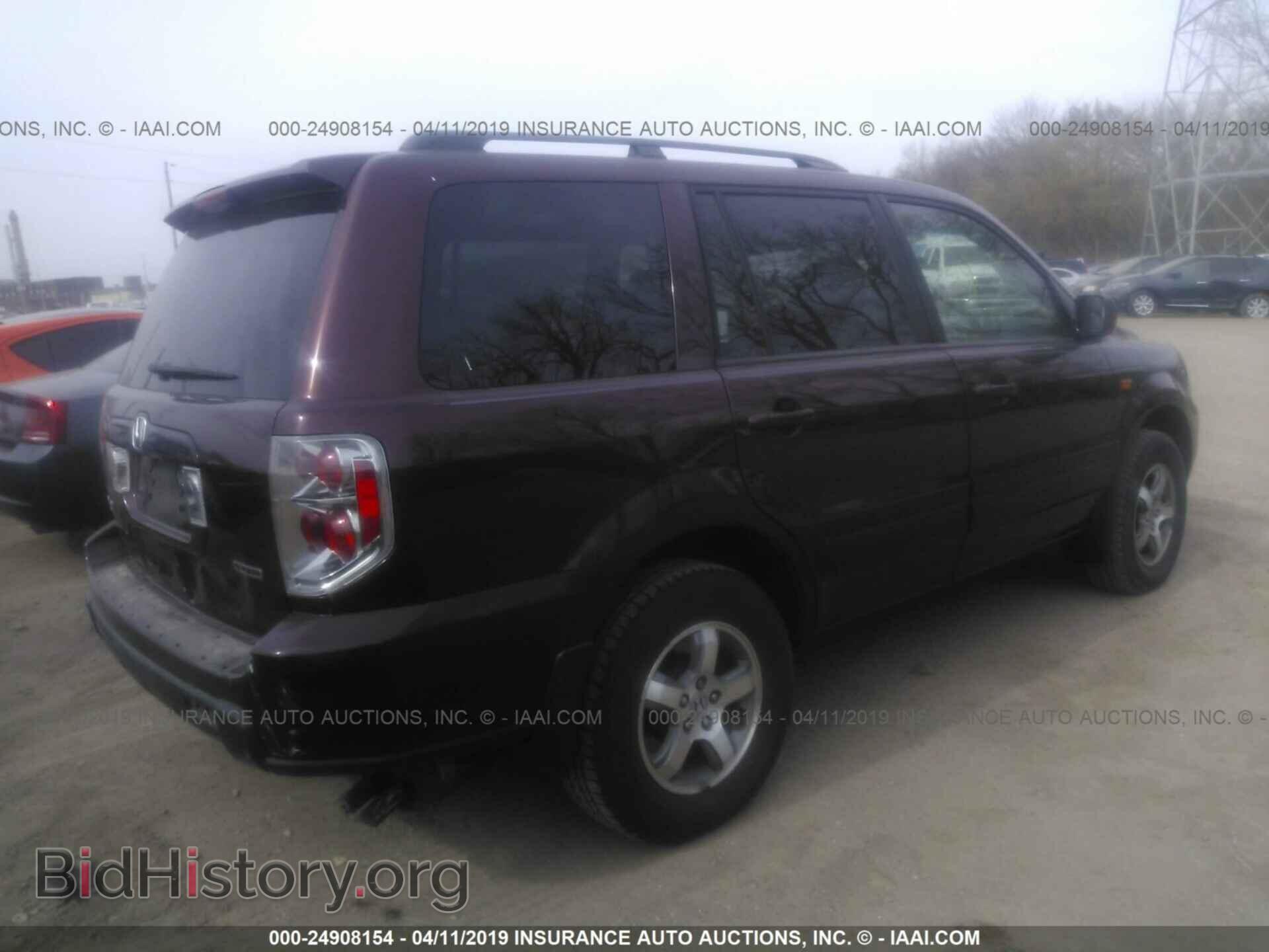 2007 HONDA PILOT - VIN: 5FNYF18537B008144 - Фото 4