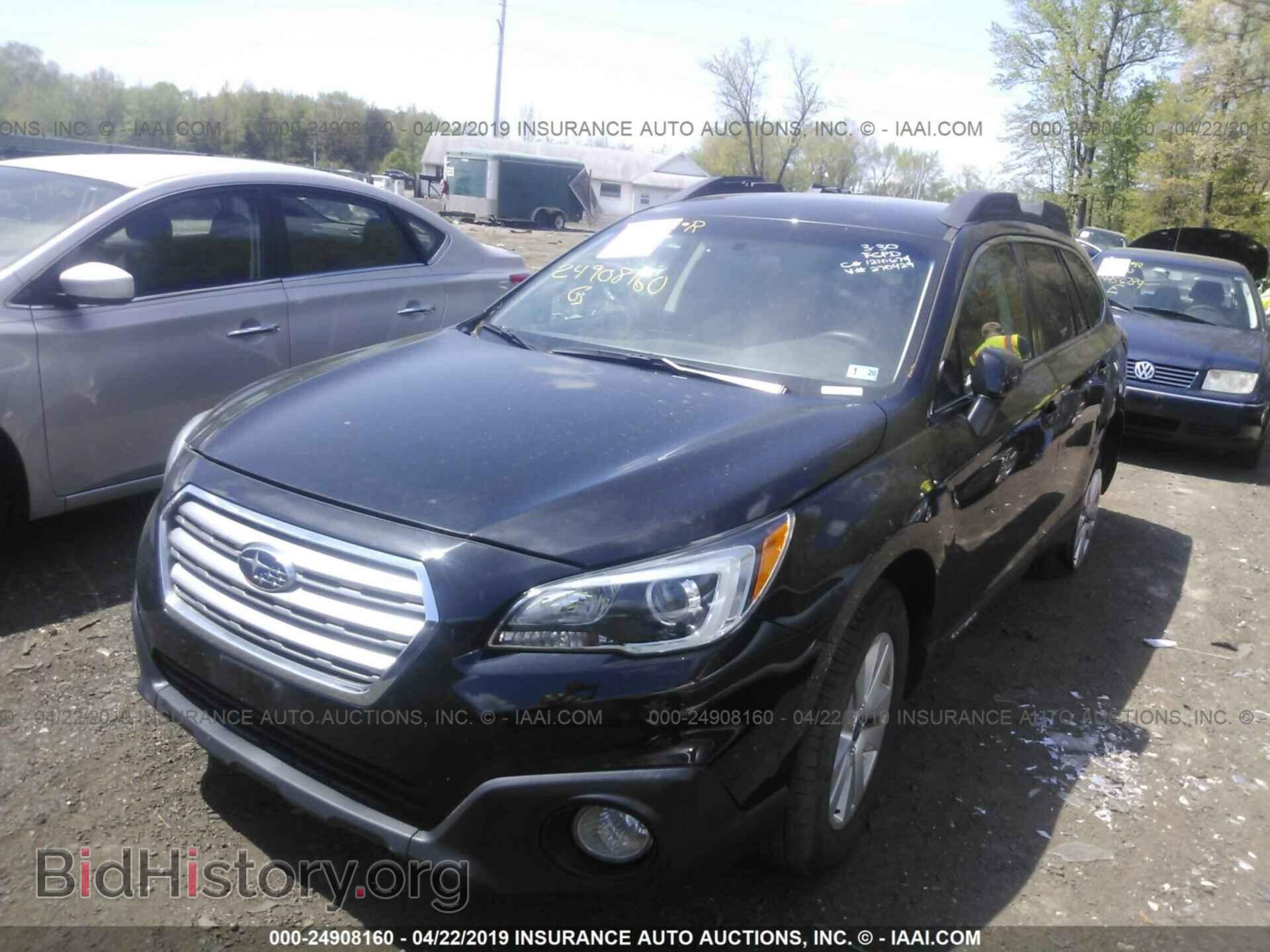 2016 SUBARU OUTBACK - VIN: 4S4BSBCC5G3270429 - Фото 2
