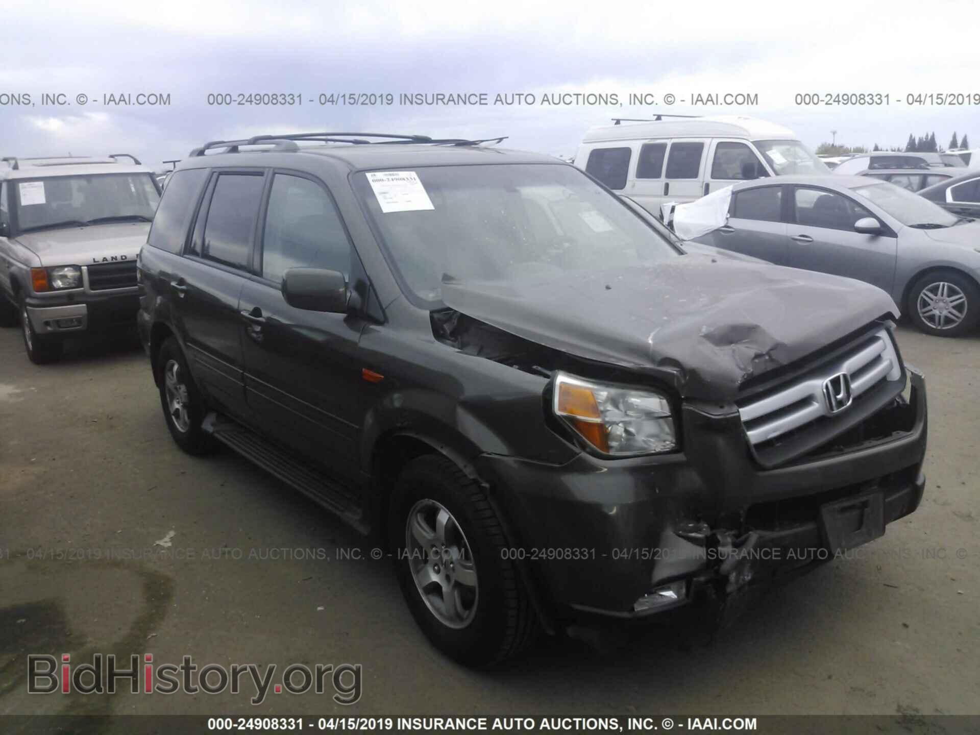 Фотография 5FNYF28676B014302 - HONDA PILOT 2006