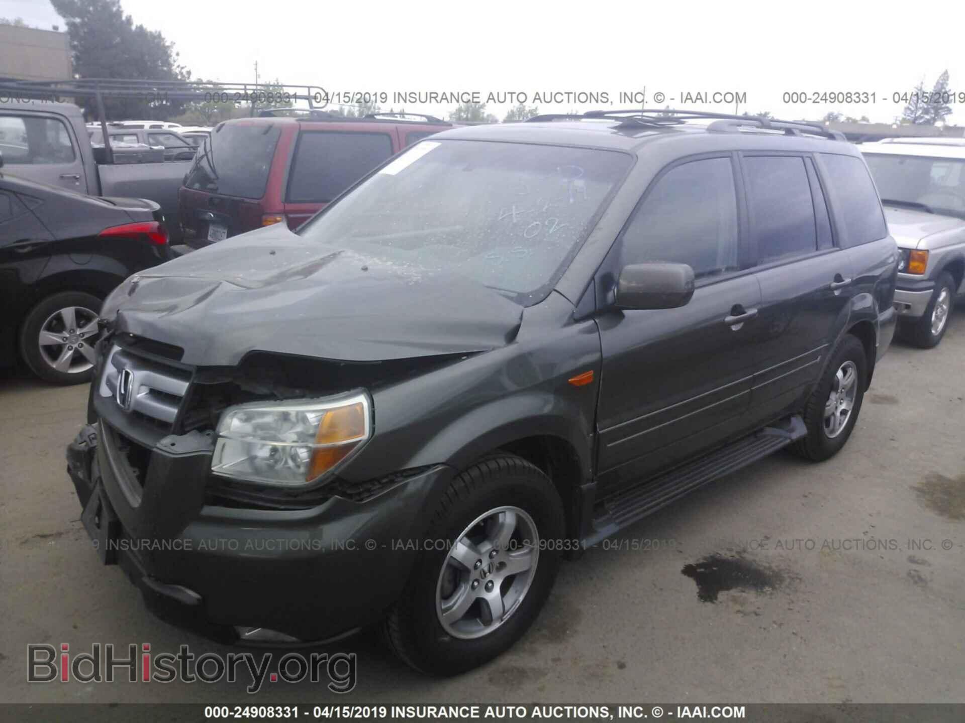 2006 HONDA PILOT - VIN: 5FNYF28676B014302 - Фото 2