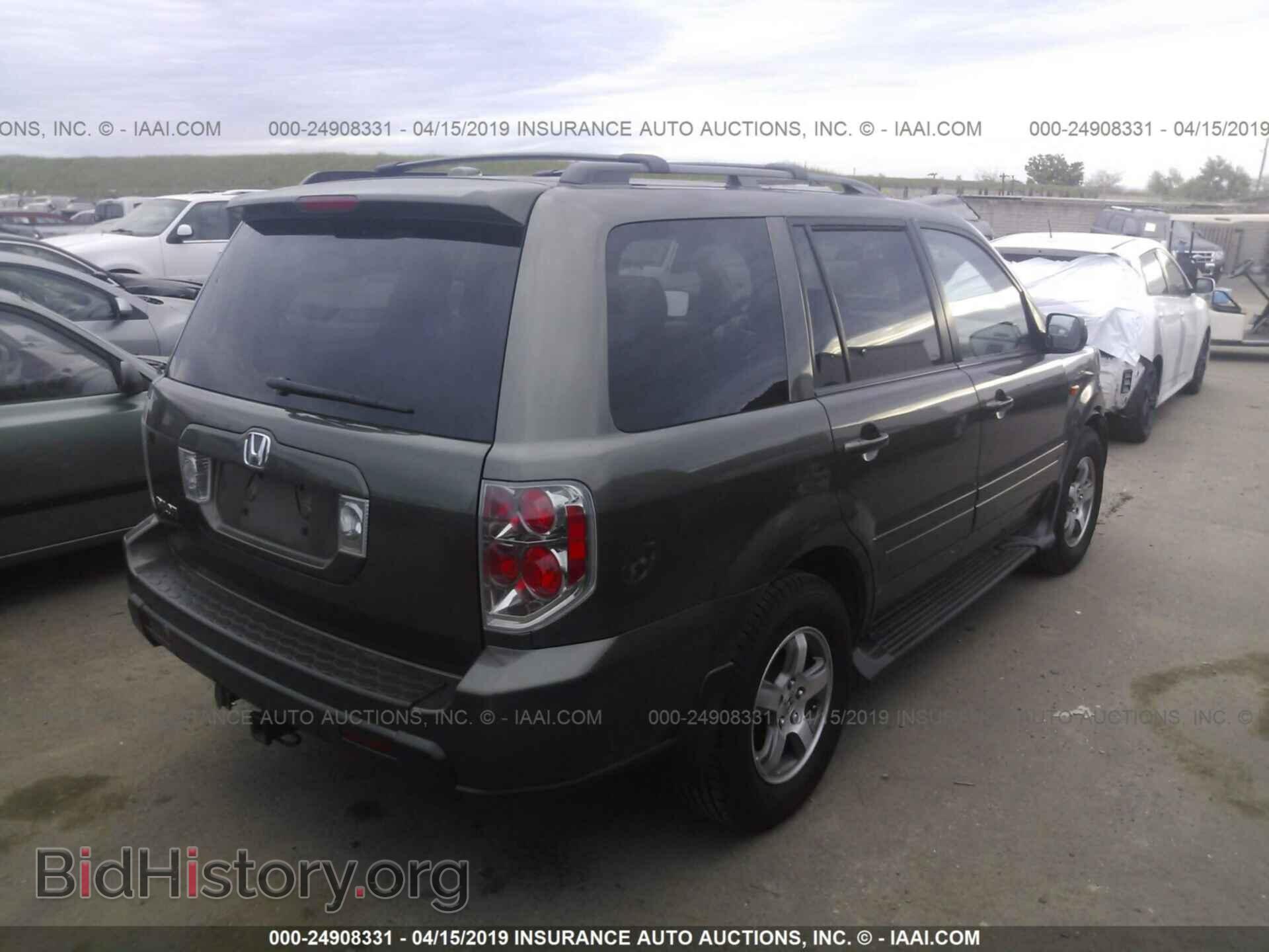2006 HONDA PILOT - VIN: 5FNYF28676B014302 - Фото 4