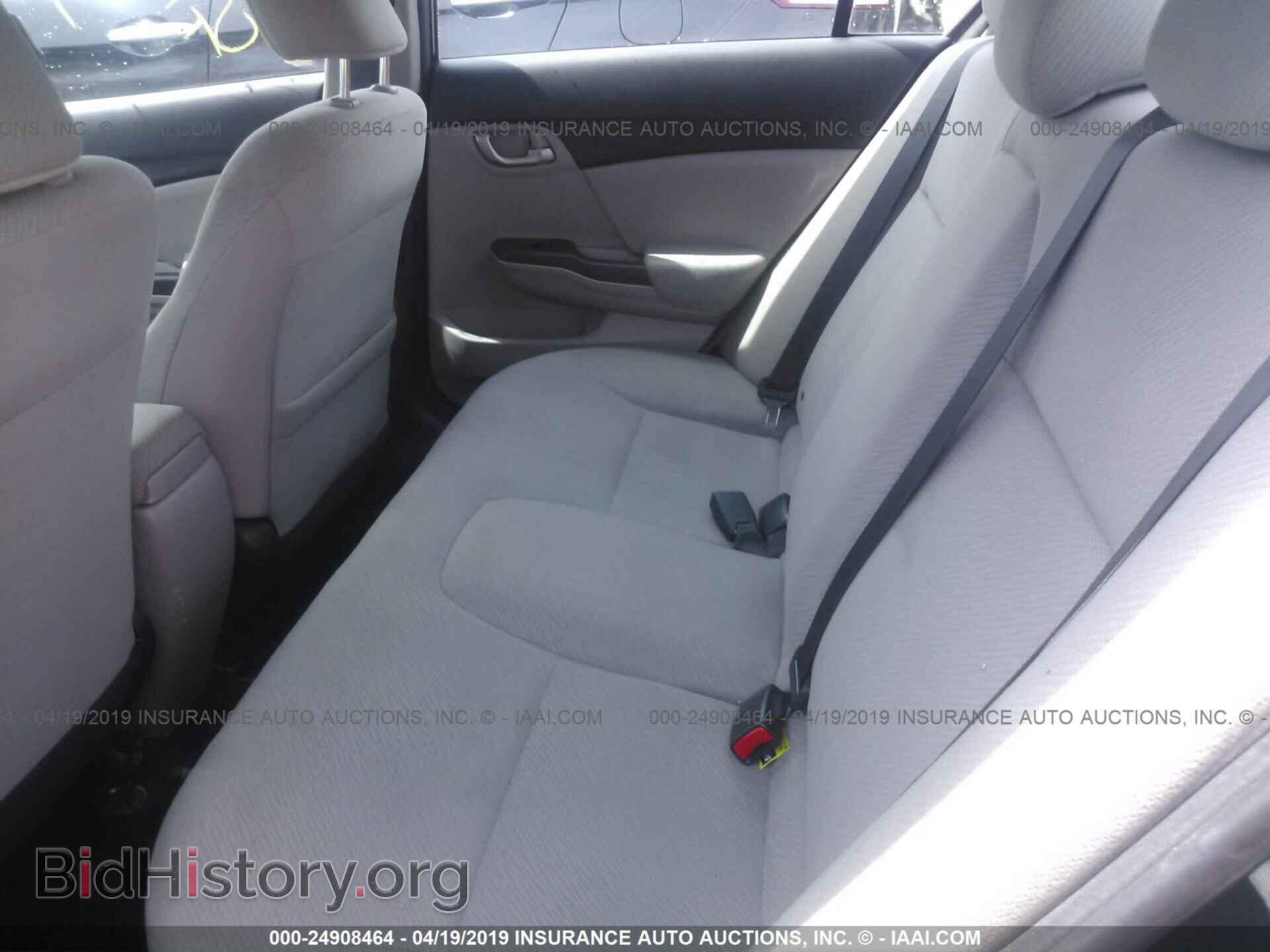 2013 HONDA CIVIC - VIN: 2HGFB2F55DH574485 - Фото 8