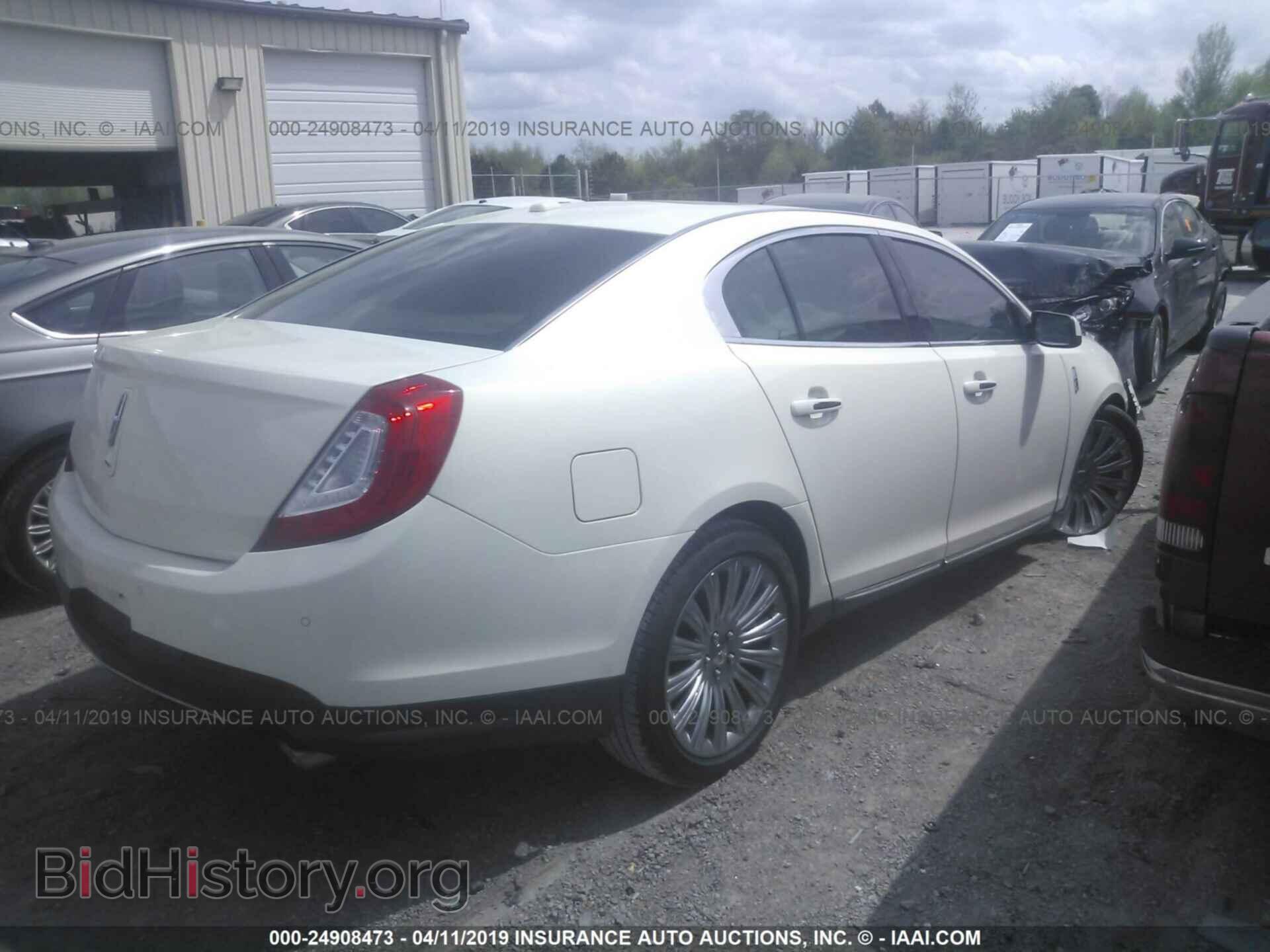 2013 LINCOLN MKS - VIN: 1LNHL9DK9DG609980 - Фото 4