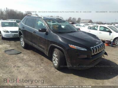 2017 Jeep CHEROKEE Latitude, черный — VIN 1C4PJMCS9HW506435, IAAI