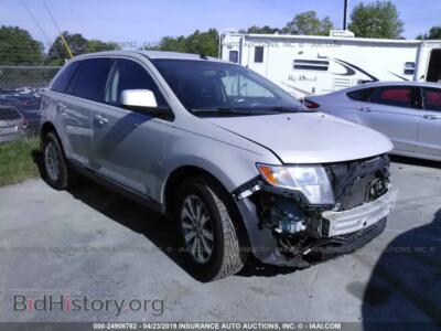 2007 Ford EDGE SEL, белый — VIN 2FMDK38C97BB69448, IAAI