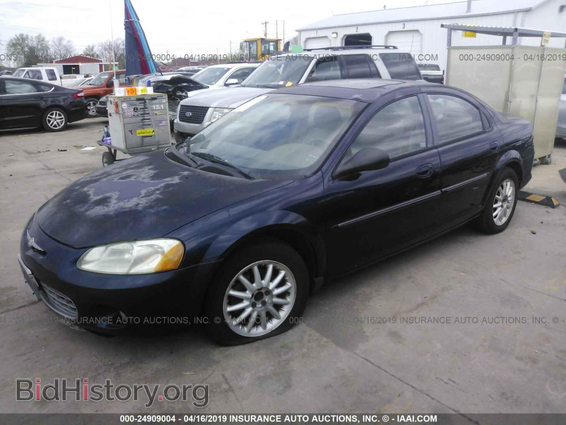 2002 CHRYSLER SEBRING - VIN: 1C3EL56R92N141398 - Фото 2