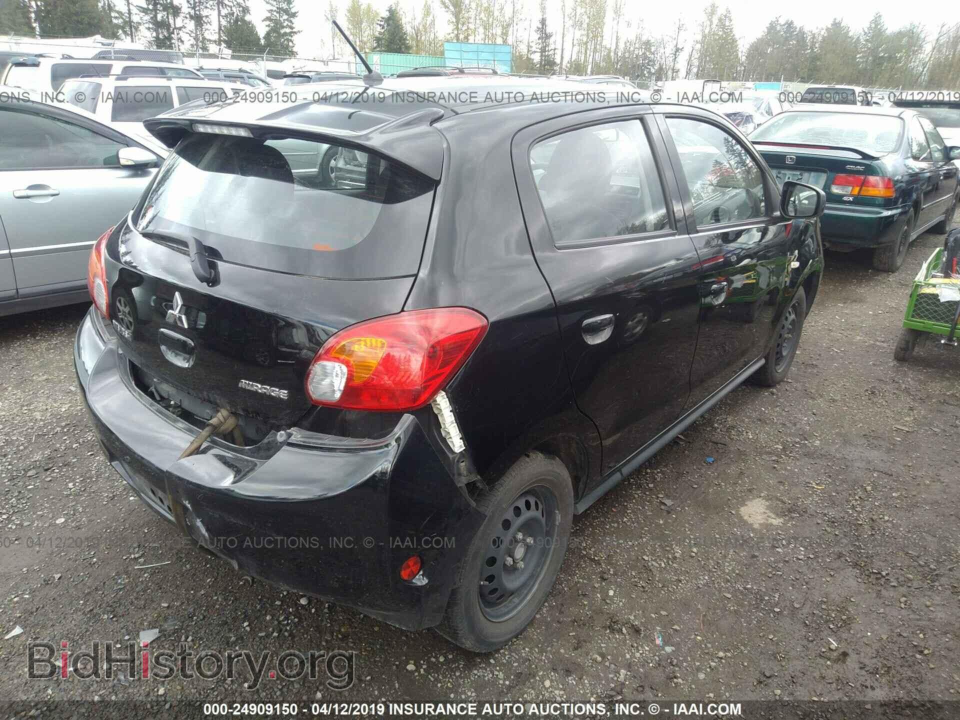 2015 MITSUBISHI MIRAGE - VIN: ML32A3HJ5FH054301 - Фото 4