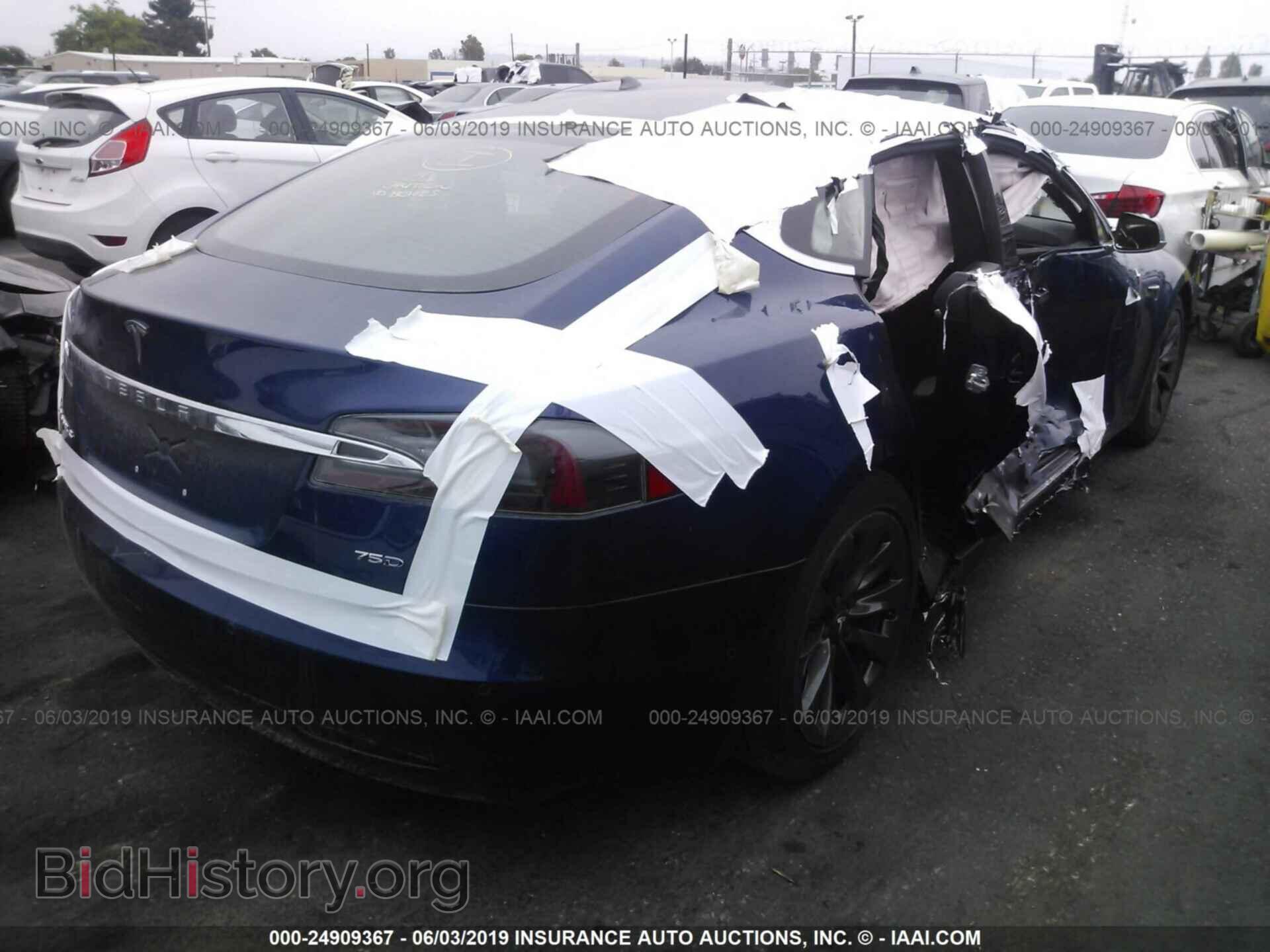 2017 TESLA MODEL S - VIN: 5YJSA1E28HF191539 - Photo 4
