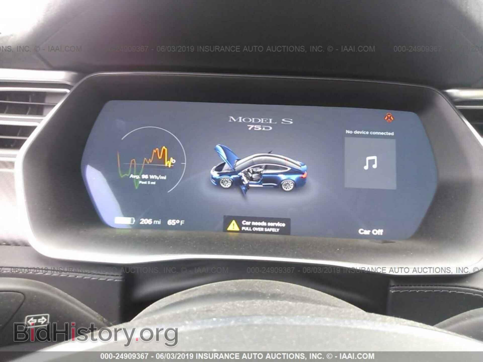 2017 TESLA MODEL S - VIN: 5YJSA1E28HF191539 - Photo 7