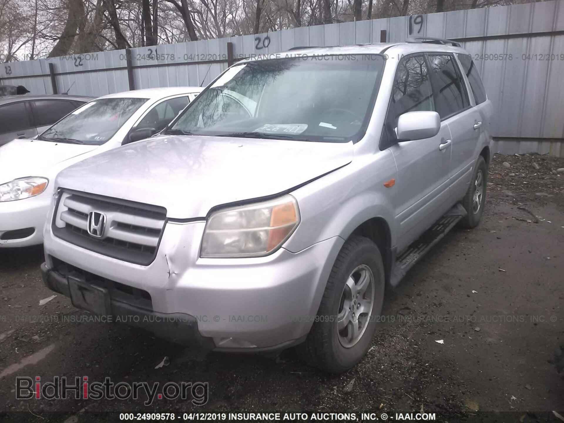 2006 HONDA PILOT - VIN: 5FNYF28566B034211 - Фото 2