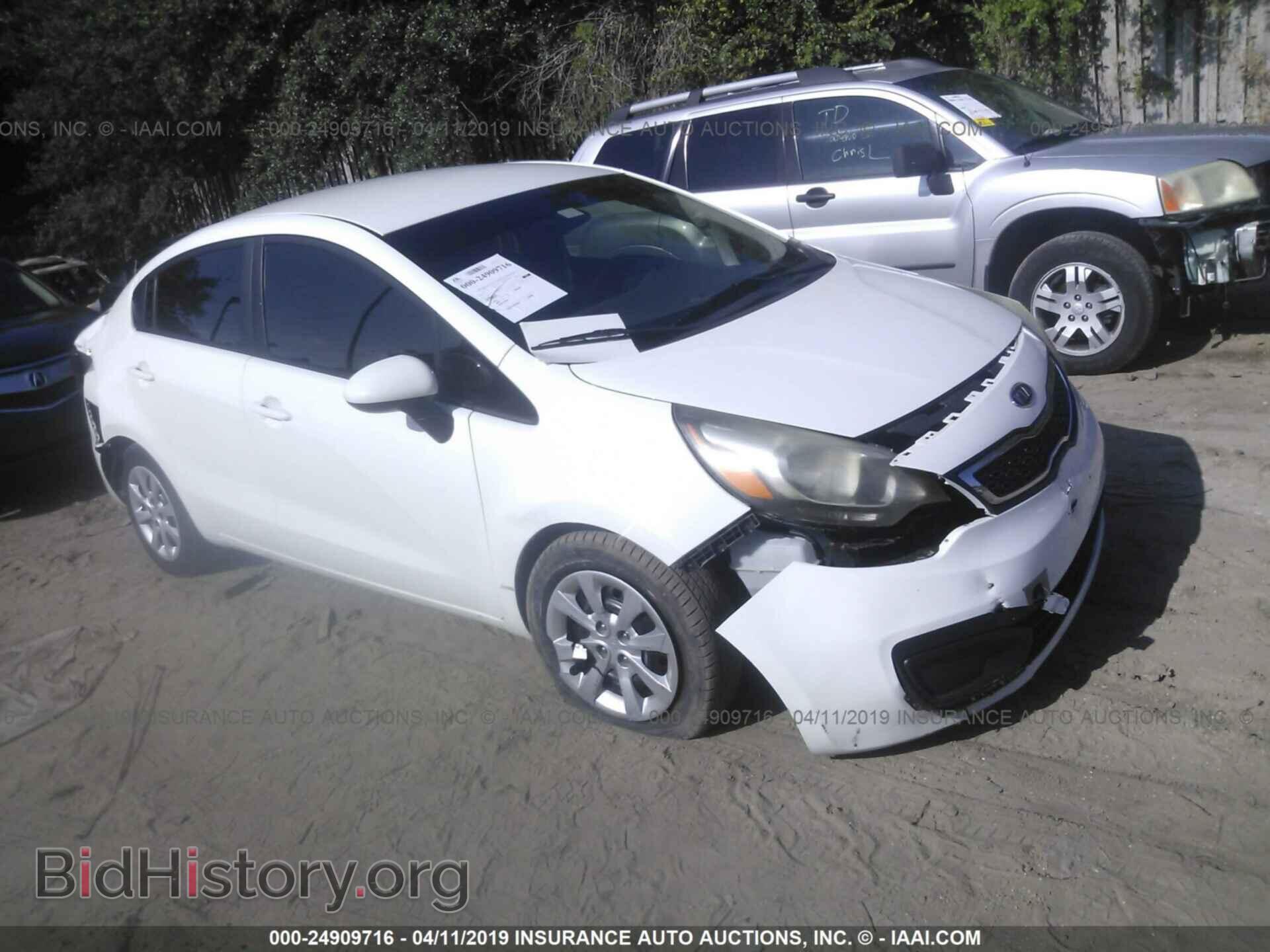 Фотография KNADN4A36C6093169 - KIA RIO 2012