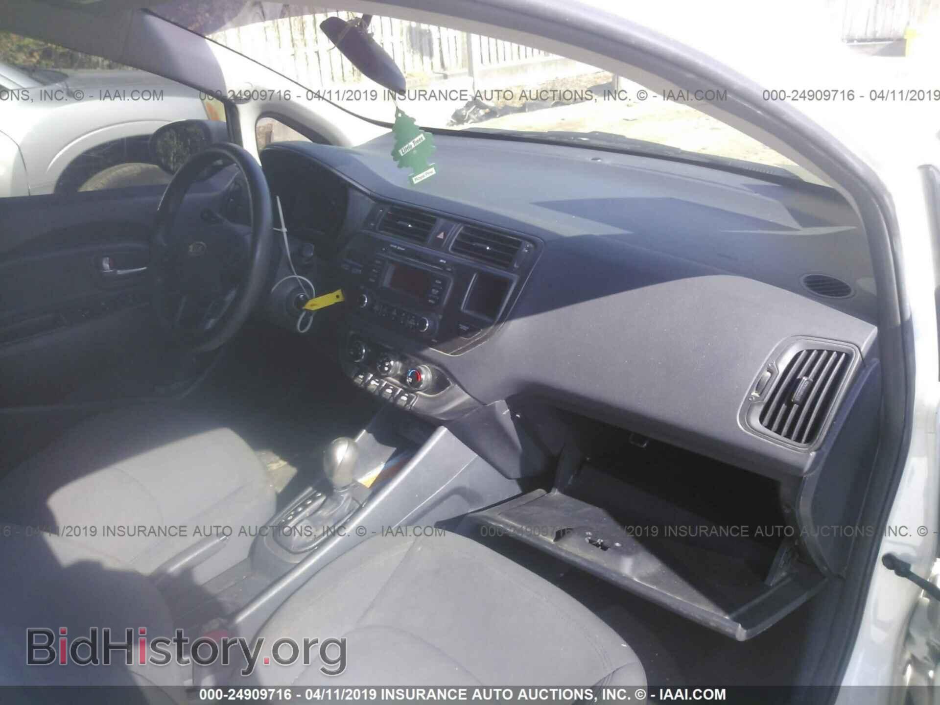 2012 KIA RIO - VIN: KNADN4A36C6093169 - Фото 5
