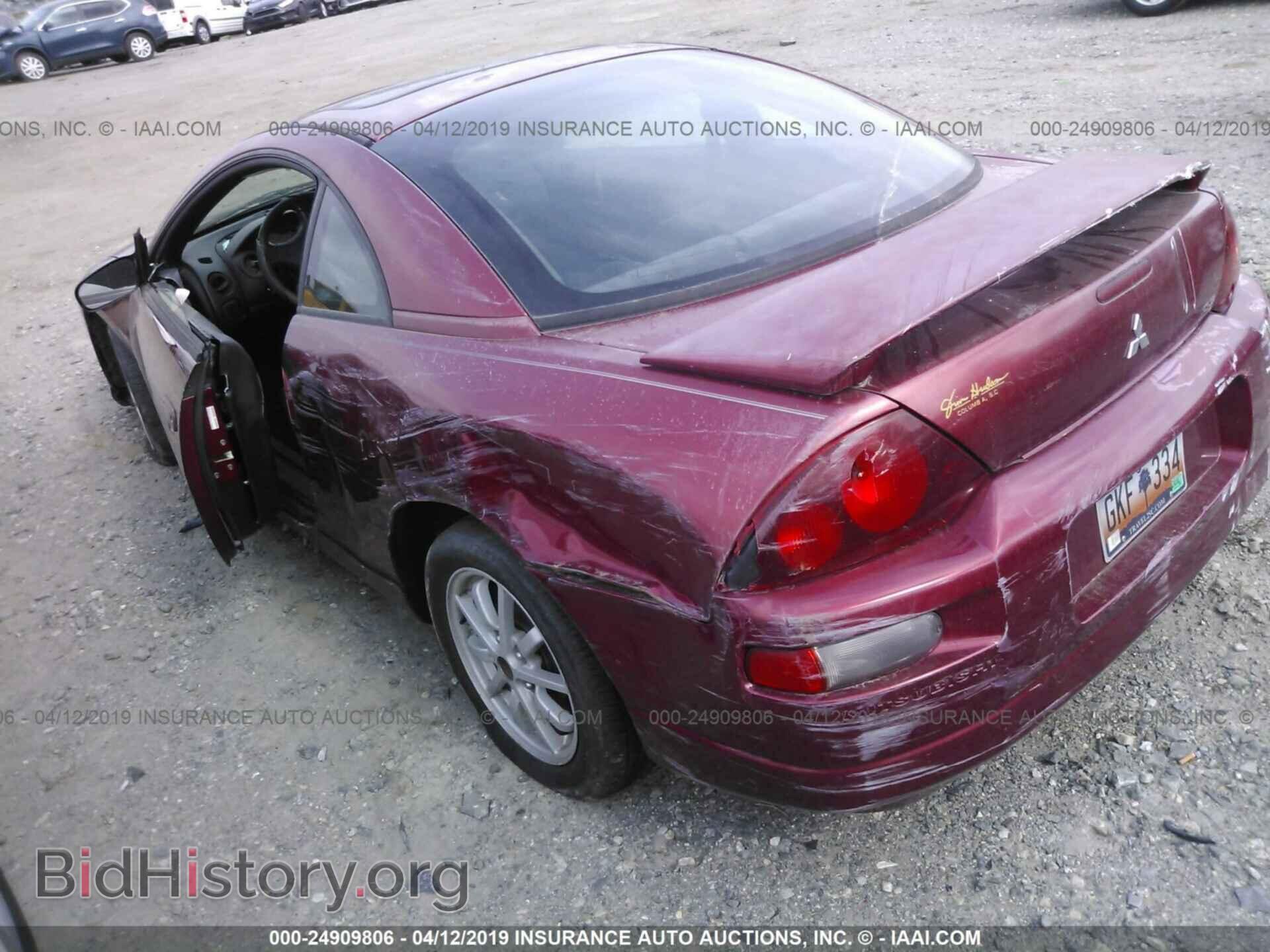 2002 MITSUBISHI ECLIPSE - VIN: 4A3AC44G52E086225 - Photo 3