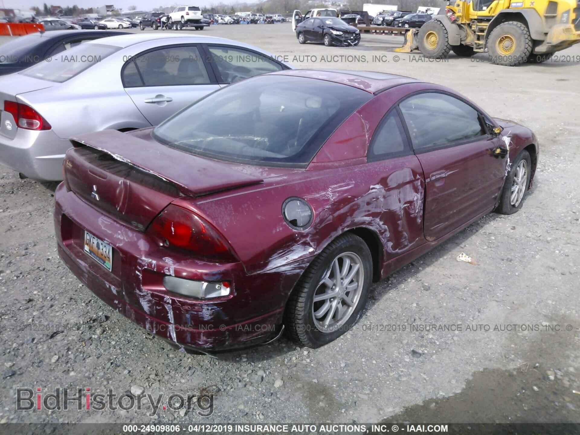 2002 MITSUBISHI ECLIPSE - VIN: 4A3AC44G52E086225 - Photo 4