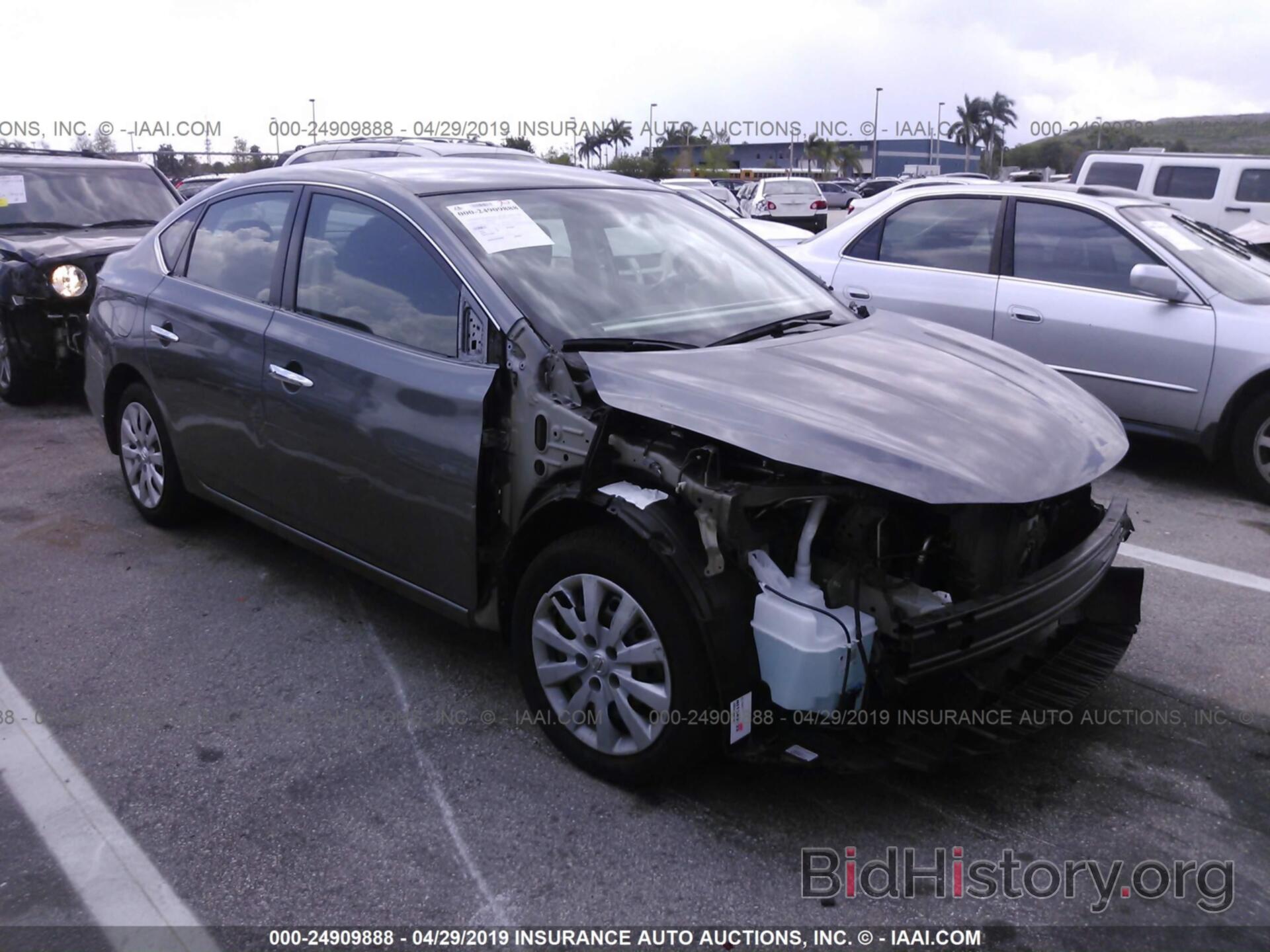 Photo 3N1AB7APXGY214564 - NISSAN SENTRA 2016