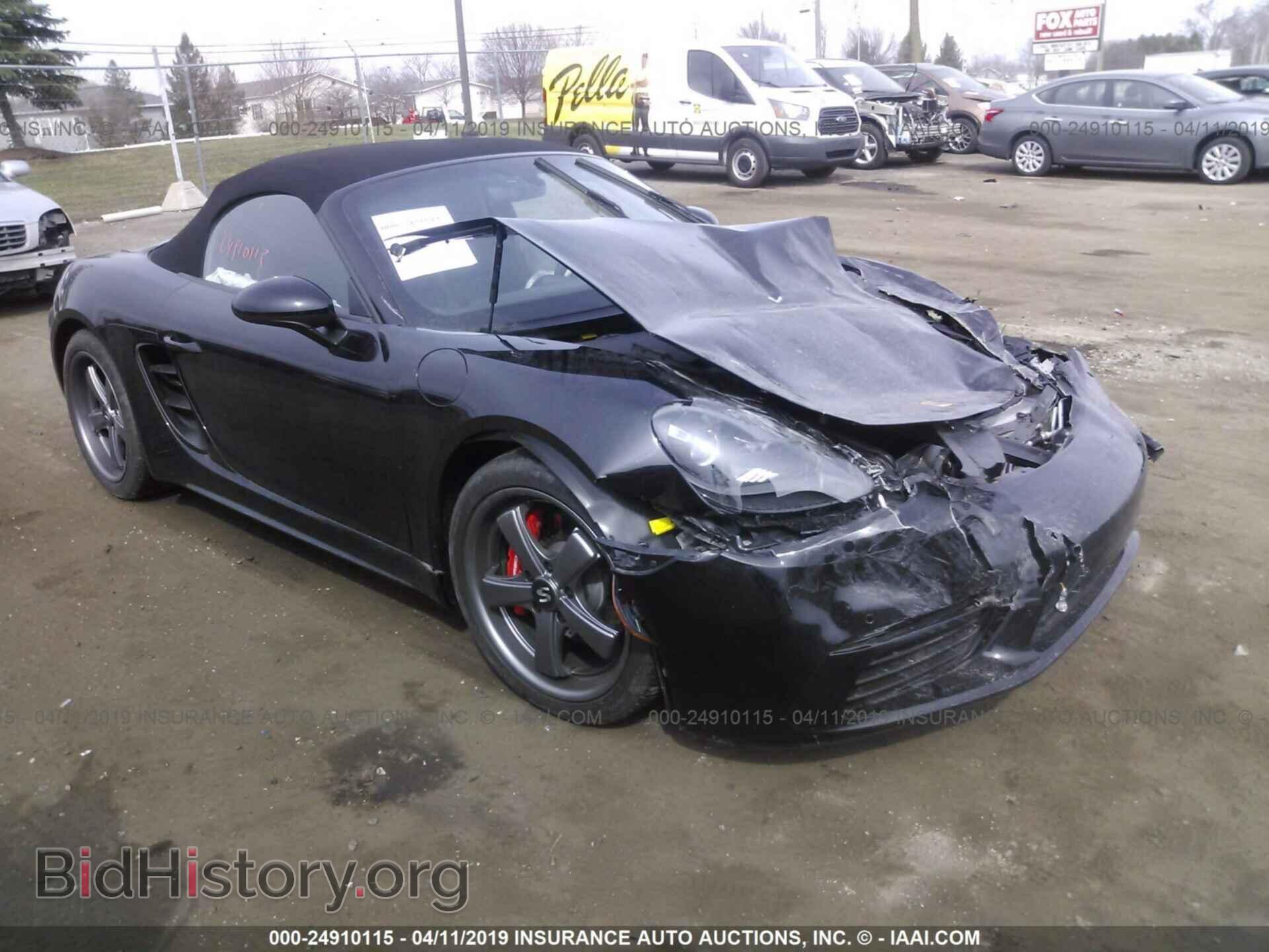 Фотография WP0CB2A81HS240438 - PORSCHE BOXSTER 2017