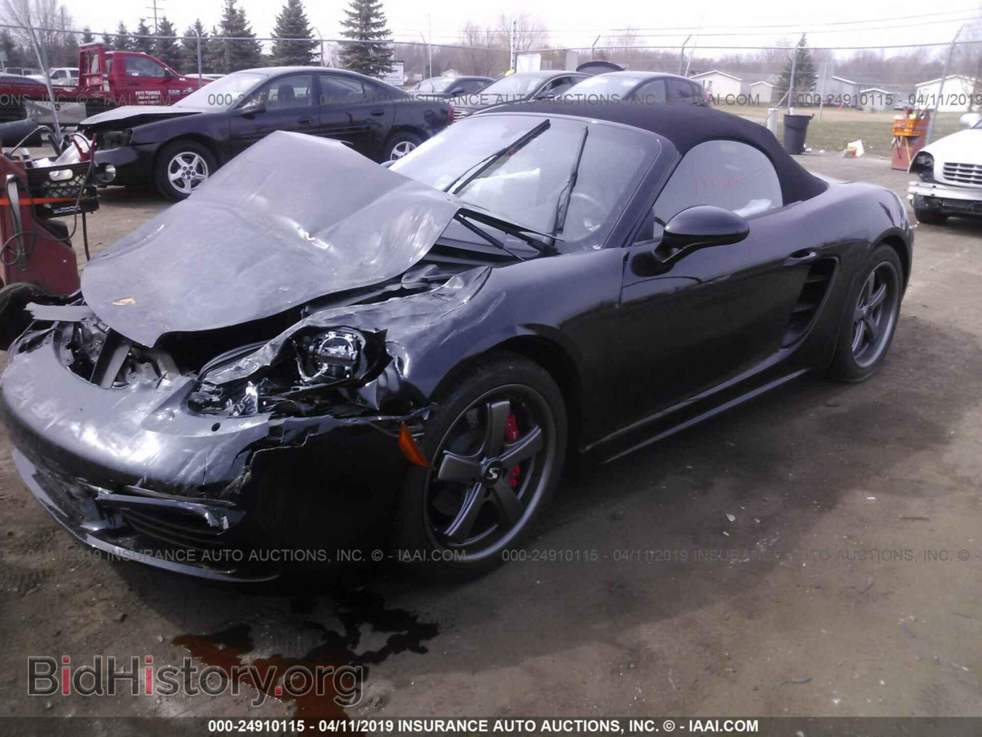 2017 PORSCHE BOXSTER - VIN: WP0CB2A81HS240438 - Photo 2