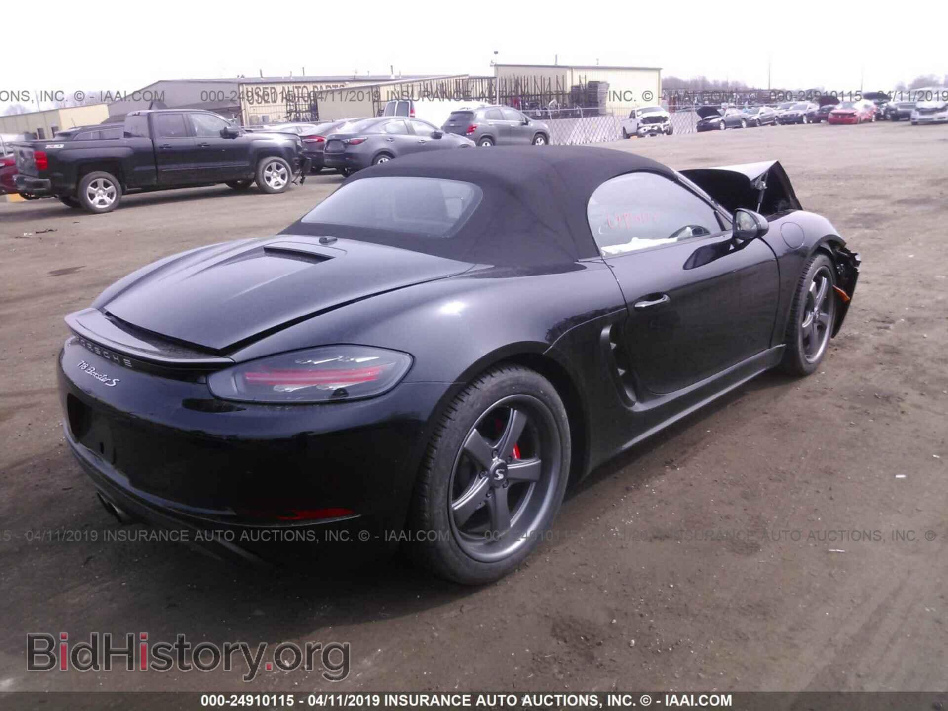 2017 PORSCHE BOXSTER - VIN: WP0CB2A81HS240438 - Photo 4